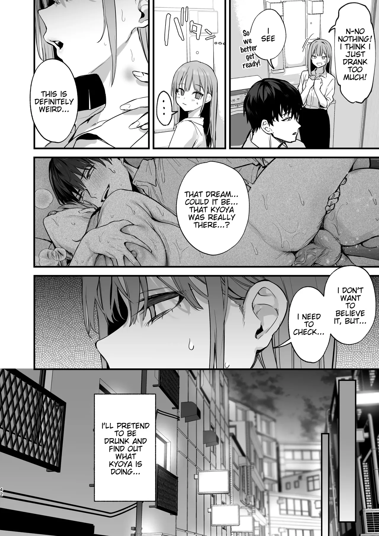 Kyoya, My Childhood Friend Rapes Me In My Dream... page 43 original parody - sole female sole male hentai manga - read online free
