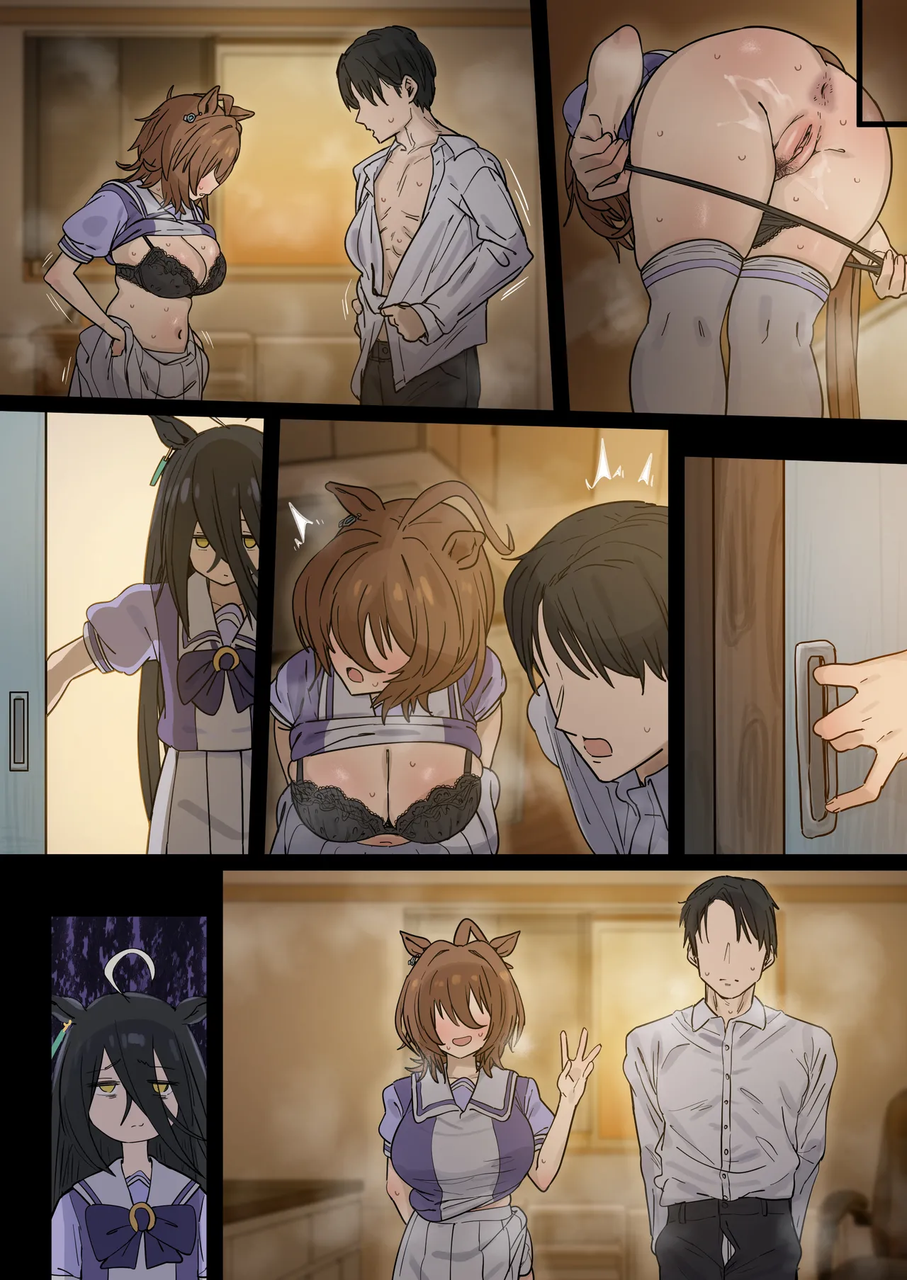 Tachyon page 17 featuring manhattan cafe uma musume pretty derby parody - sweating big breasts hentai manga - read online free