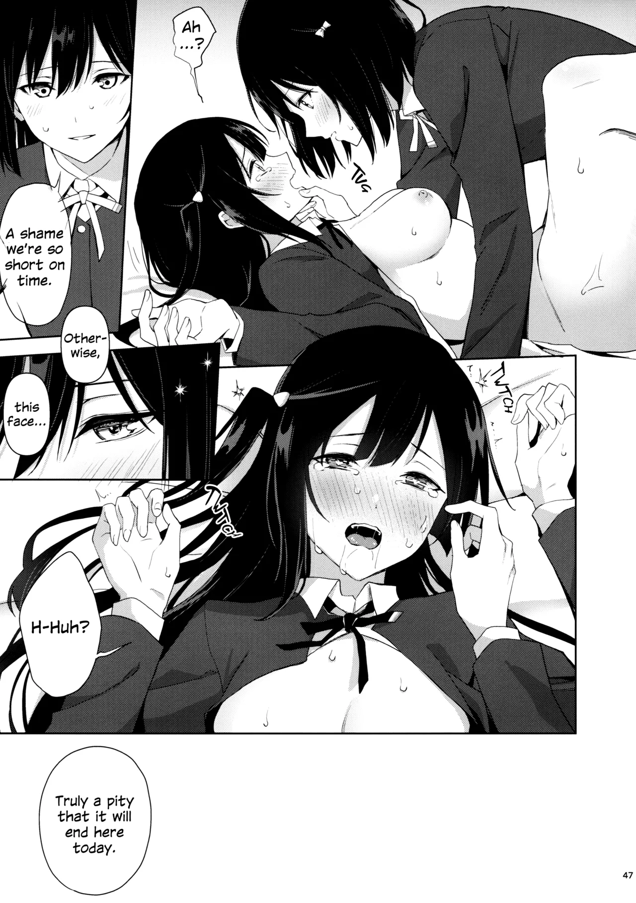Amaete Iitte Iimashita yo ne? | I Said It's Fine to Be Spoiled, Didn't I? page 46 featuring setsuna yuki love live nijigasaki high school idol club parody - futanari schoolgirl uniform hentai manga - read online free