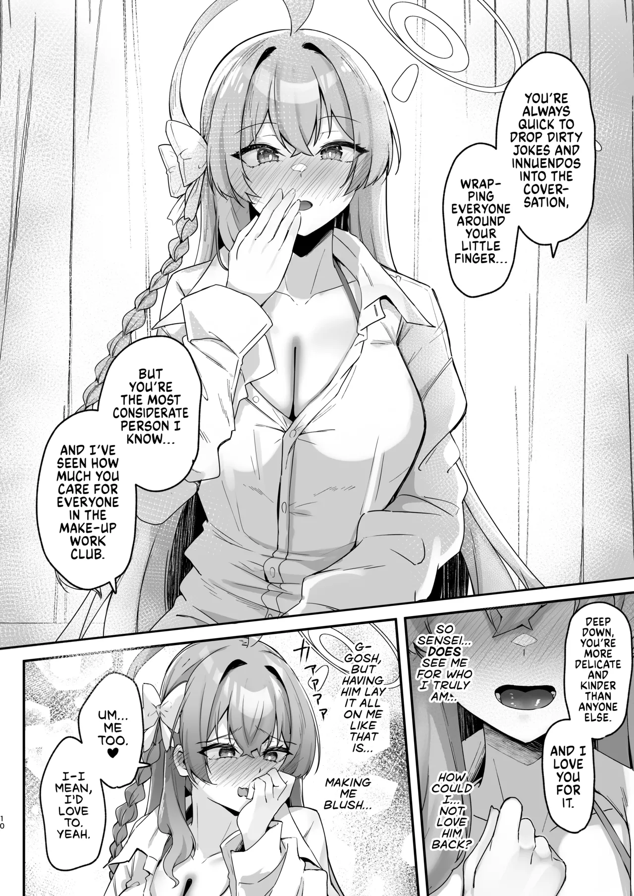 Urawa no Hanazono | Hanako's Secret Garden page 9 featuring hanako urawa blue archive parody - sole female sole male hentai manga - read online free