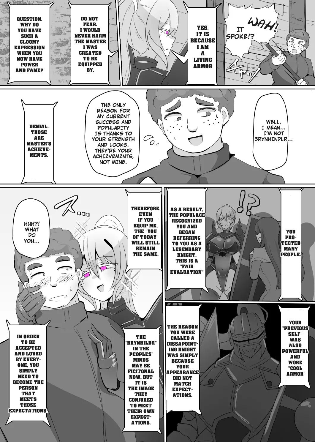 Matenshoku no Yakata 6 | The House of Evil Class Change 6 Phantom Knight page 11 original parody - transformation big breasts hentai manga - read online free