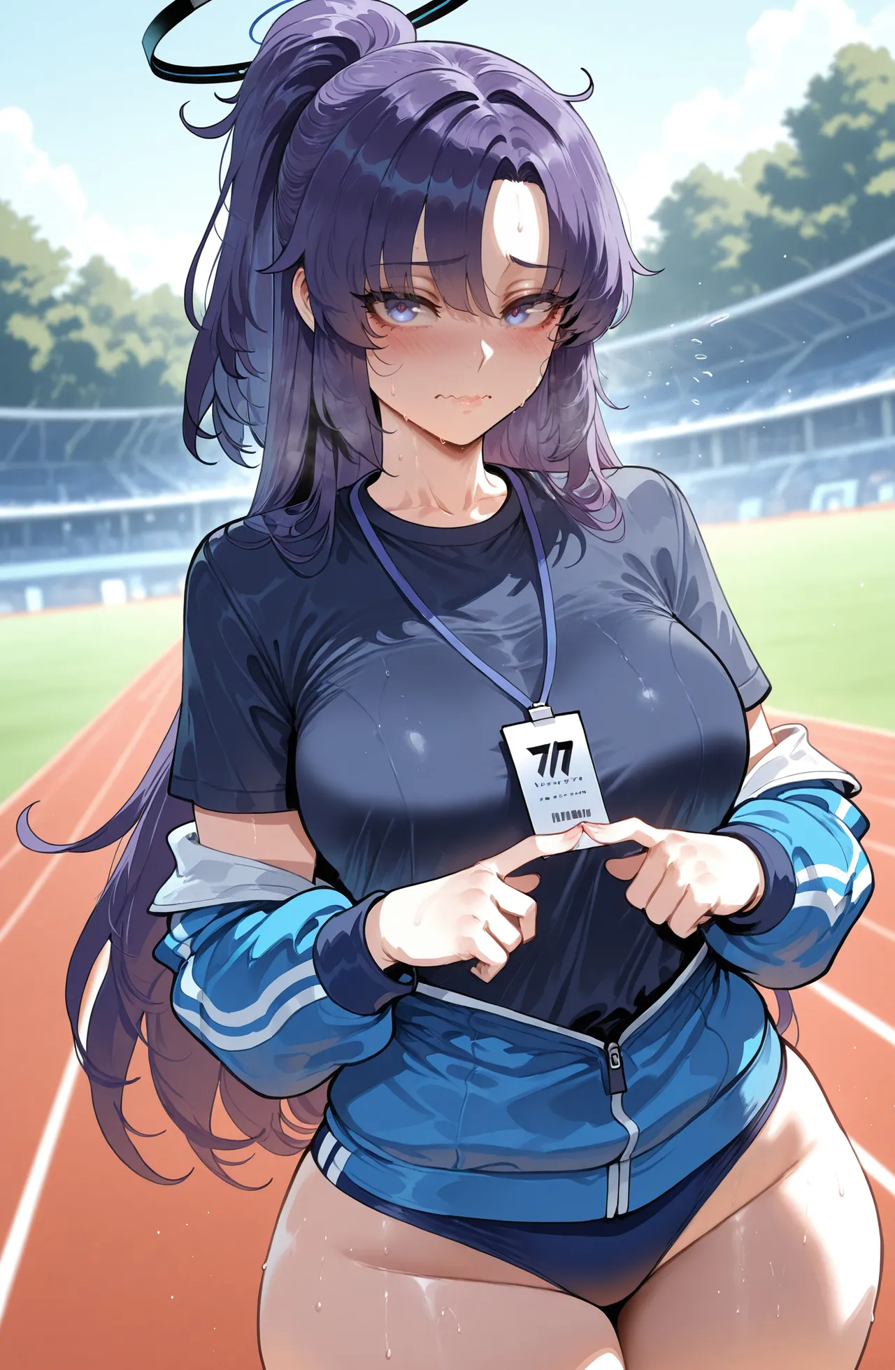 [Miyu Ai] Hayase Yuuka (Track): After Practice [Ai Generated] page 173 featuring yuuka hayase blue archive parody - kissing big breasts hentai manga - read online free