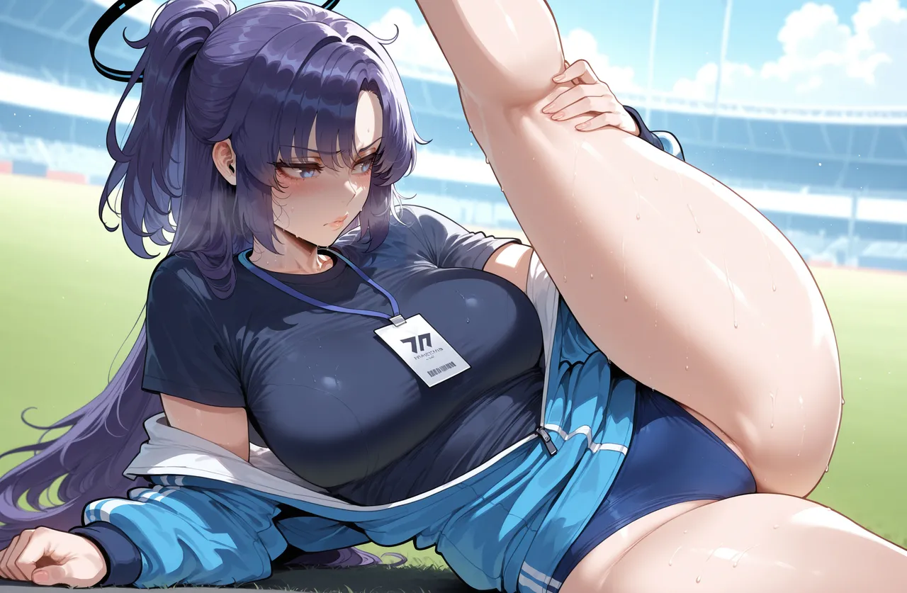 [Miyu Ai] Hayase Yuuka (Track): After Practice [Ai Generated] page 36 featuring yuuka hayase blue archive parody - sole female sole male hentai manga - read online free