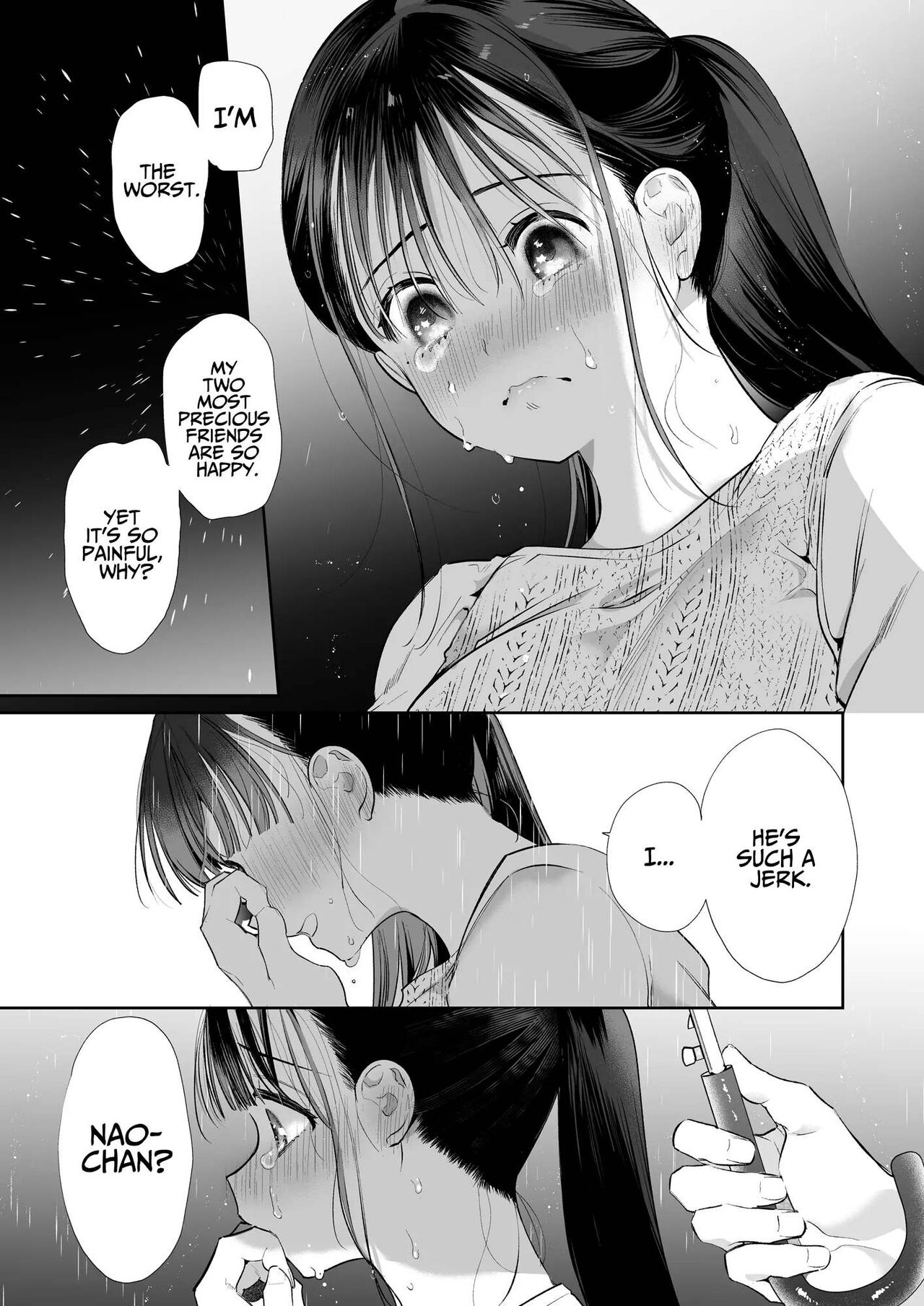 [Yatomomin (Yamamoto Tomomitsu)] Nao-chan NTR ~Suki ni Natta Hito wa, Osananajimi no Otou-san Deshita.~ | Nao-chan NTR - The Person I Fell in Love with was my Childhood friend's Father.~ [English] page 14 original parody - kissing cunnilingus hentai manga - read online free