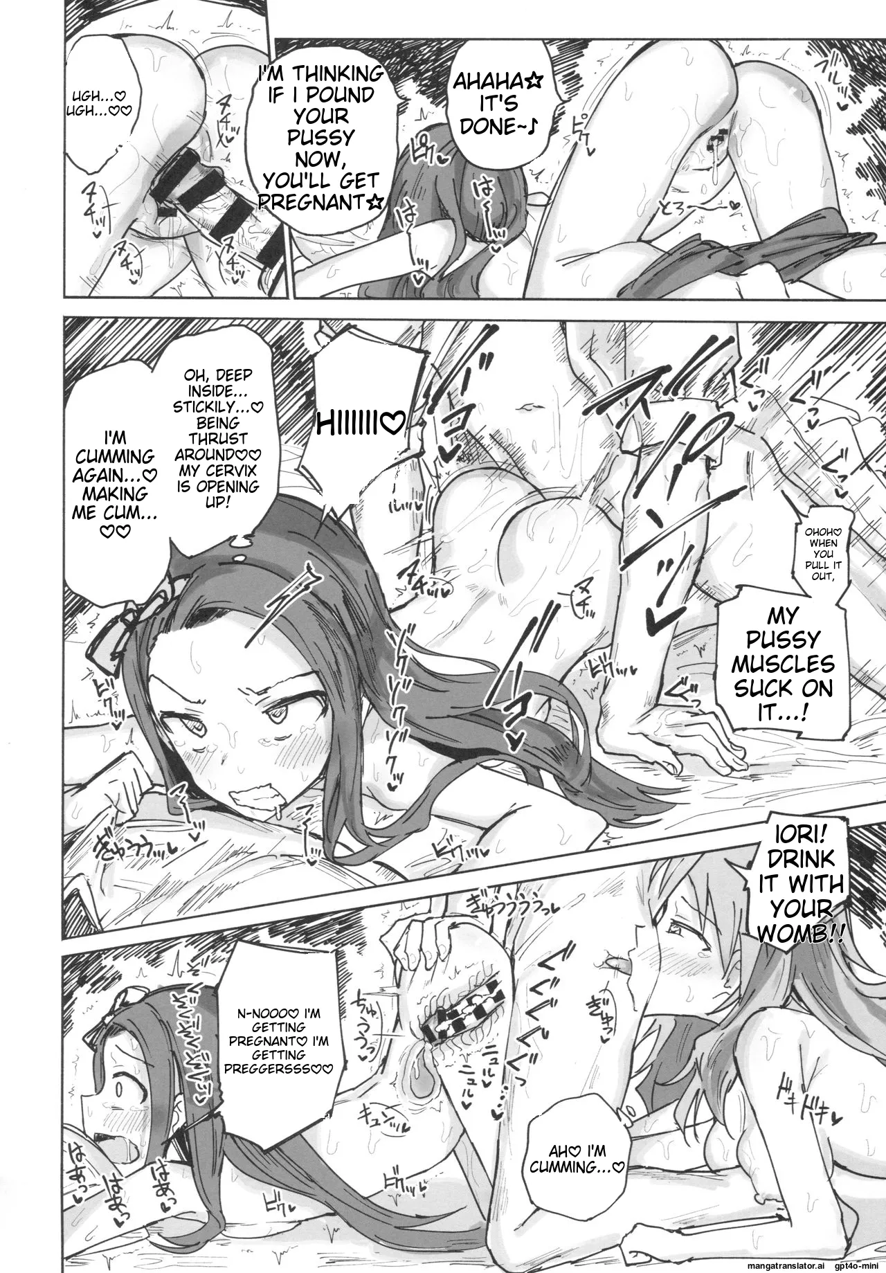 (C91) [Gamenhaji (Noji)] Miki to Iori to Tanetsuke Shouryokou 2-haku 3-kka (THE iDOLM@STER) [English] page 13 featuring iori minase the idolmaster parody - rough translation impregnation hentai manga - read online free