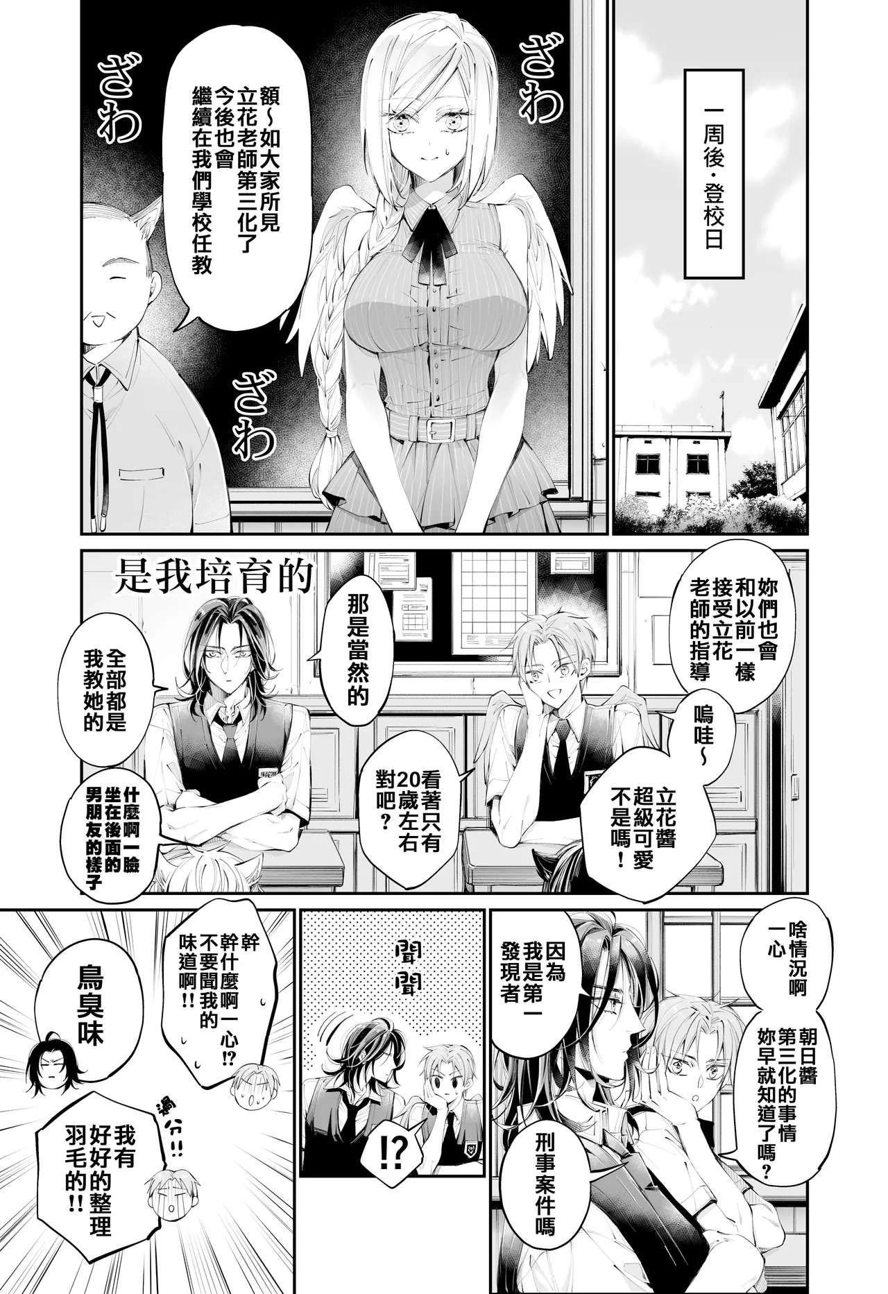 Tertiary Trans Strange | 第三轉化狂想曲 page 36 original parody - wings angel hentai manga - read online free