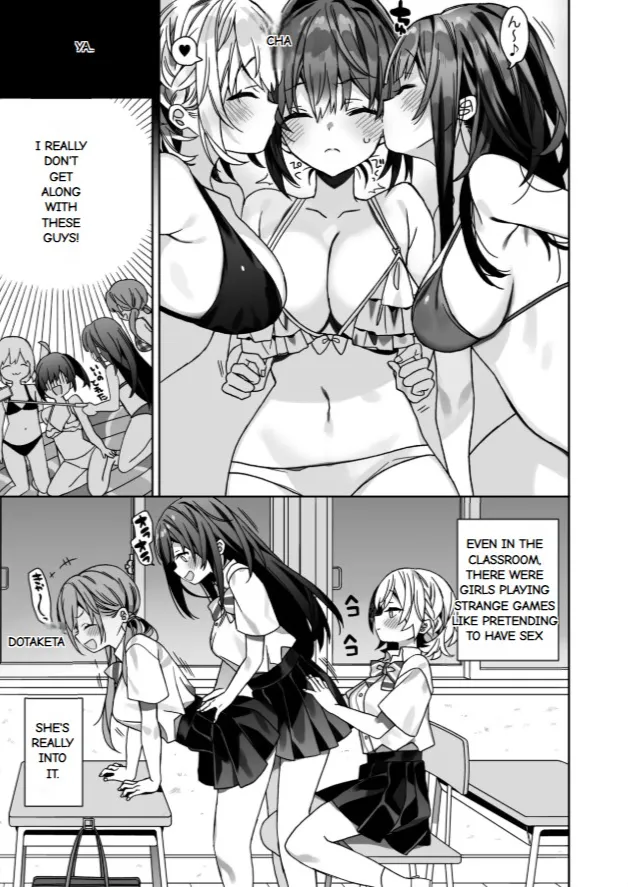 Nyotaika Shita Ore no Tadareta Gakusei Seikatsu IF page 10 original parody - swimsuit bikini hentai manga - read online free