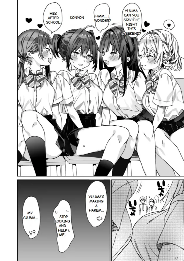 Nyotaika Shita Ore no Tadareta Gakusei Seikatsu IF page 31 original parody - swimsuit bikini hentai manga - read online free