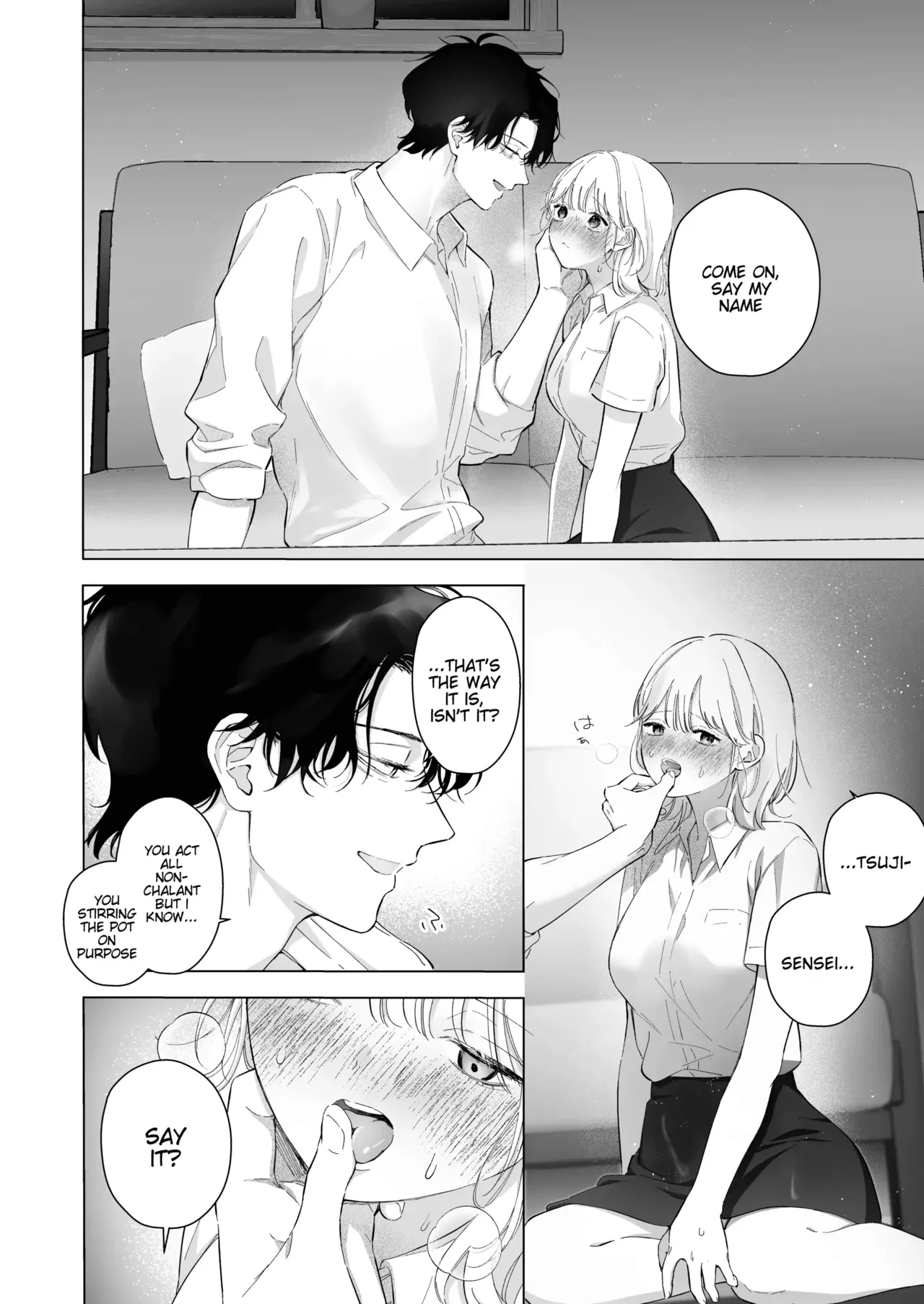 My Thousand Days With Mentor Tsuji page 10 original parody - kissing cunnilingus hentai manga - read online free