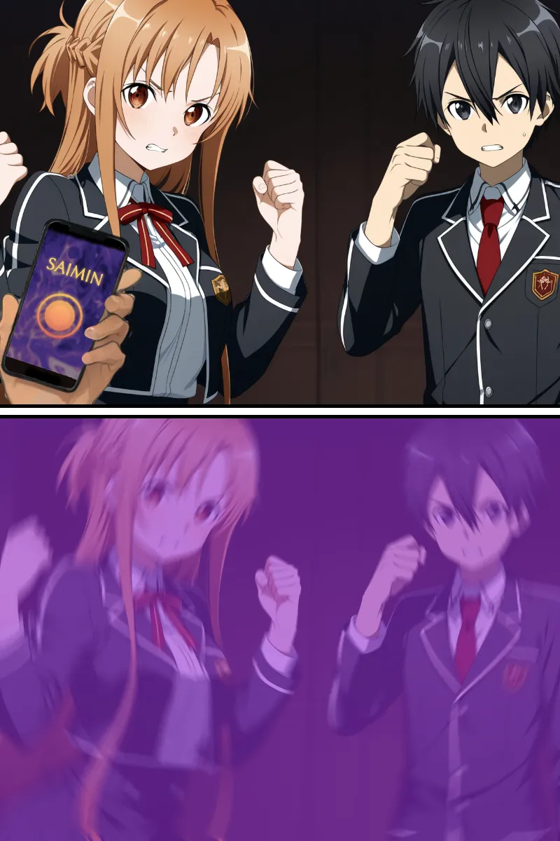 SA● ヒロイン蹂躙 催●支配 〜 ア◯ナ＆ス◯ハ 〜【セリフ無】 page 16 featuring keiko ayano sword art online parody - sole male ffm threesome hentai manga - read online free