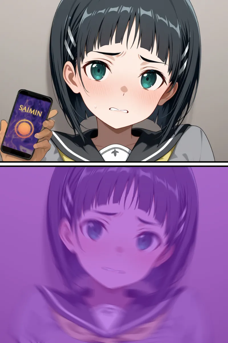 SA● ヒロイン蹂躙 催●支配 〜 ア◯ナ＆ス◯ハ 〜【セリフ無】 page 49 featuring keiko ayano sword art online parody - sole male ffm threesome hentai manga - read online free