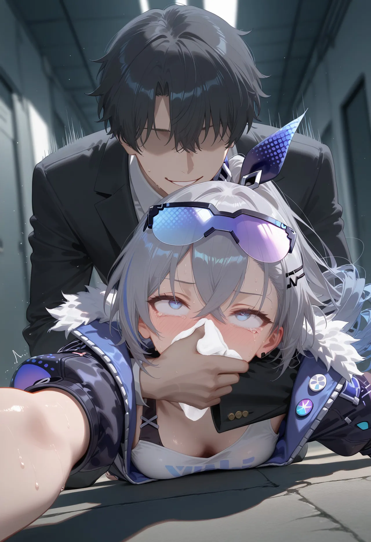 [MISAAKI] 2025-04-27 银狼 [AI Generated] page 11 featuring silver wolf honkai star rail parody - ai generated hentai manga - read online free