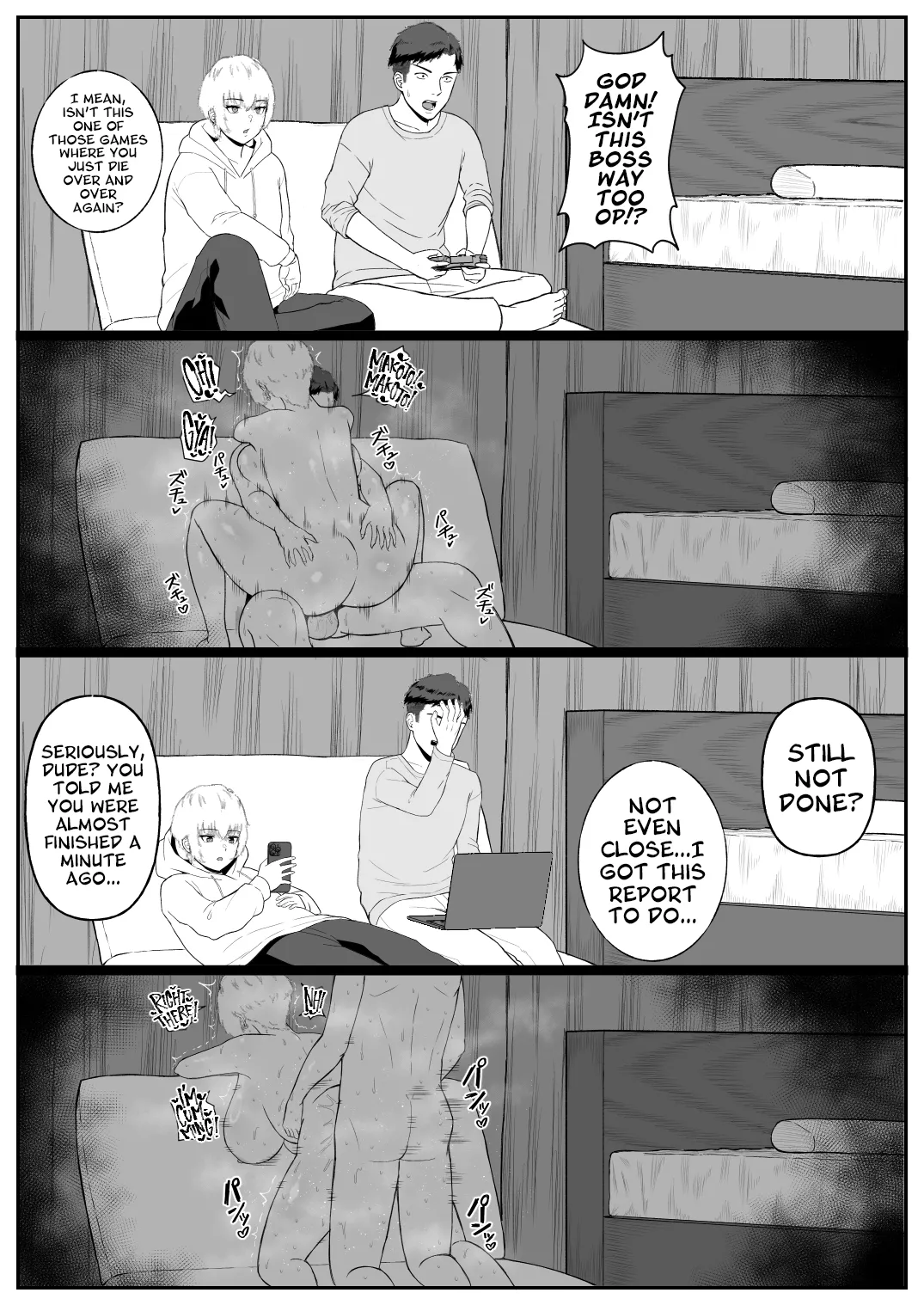 Shinyuu no Ikemen Danshi ga Jitsu wa Bakunyuu Joshi da to Hanmei shita Baai | I Found Out My Pretty Boy Friend Was Actually A Chick With Huge Tits! page 24 original parody - sweating virginity hentai manga - read online free