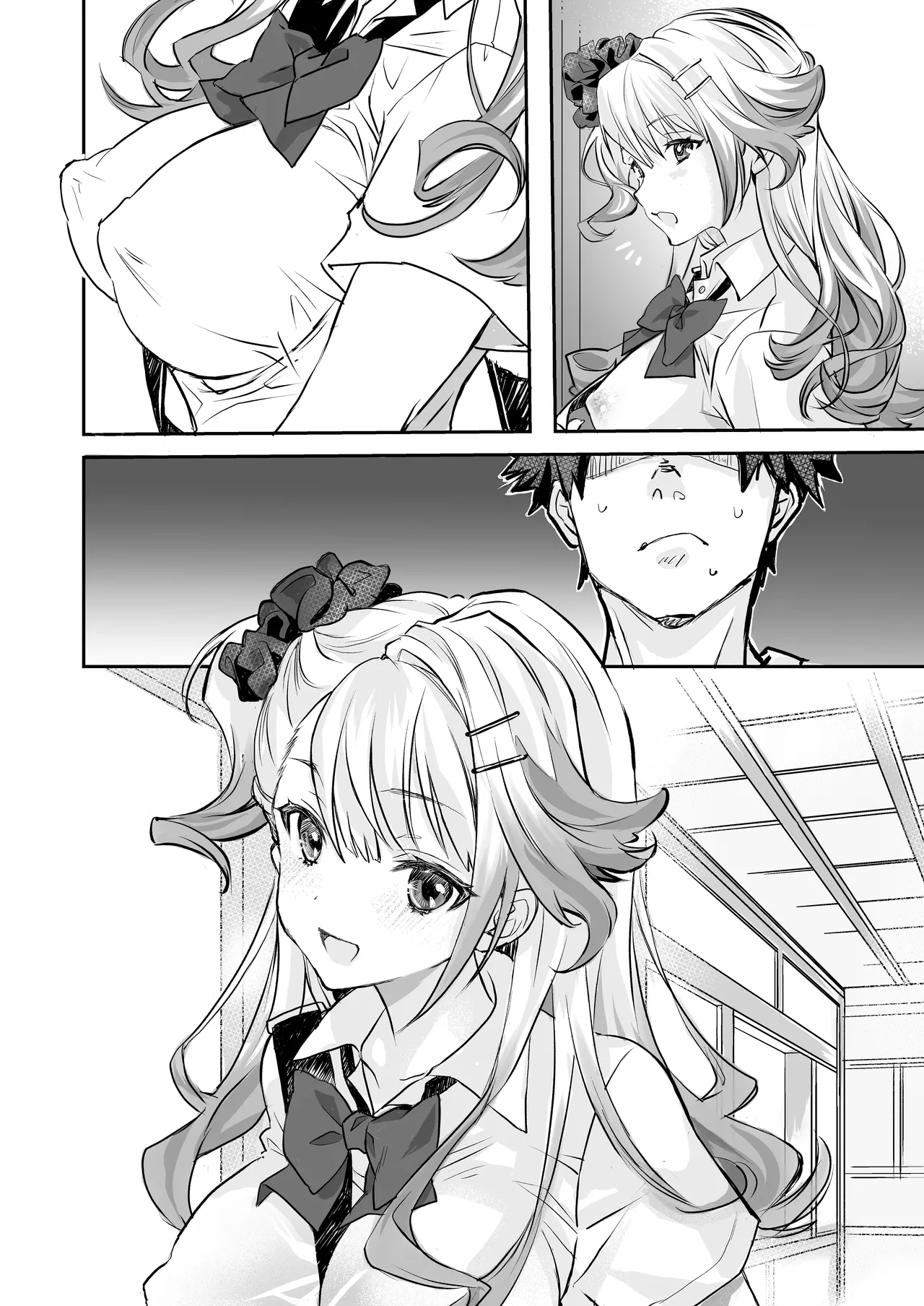 Seiyoku Tsuyotsuyo Gal to Dosukebe Share House page 35 original parody - big breasts masturbation hentai manga - read online free