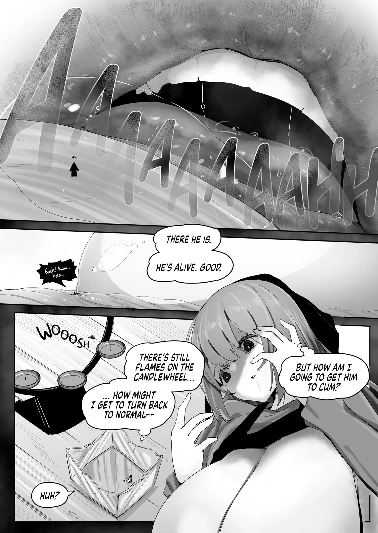Servant Elves and Shrinking Magic page 45 original parody - big breasts very long hair hentai manga - read online free