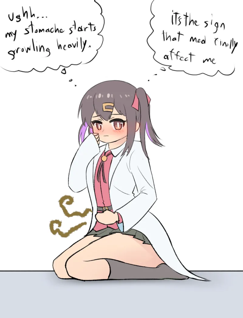 Testing new medicine page 9 featuring mihari oyama onii-chan wa oshimai parody - full color farting hentai manga - read online free