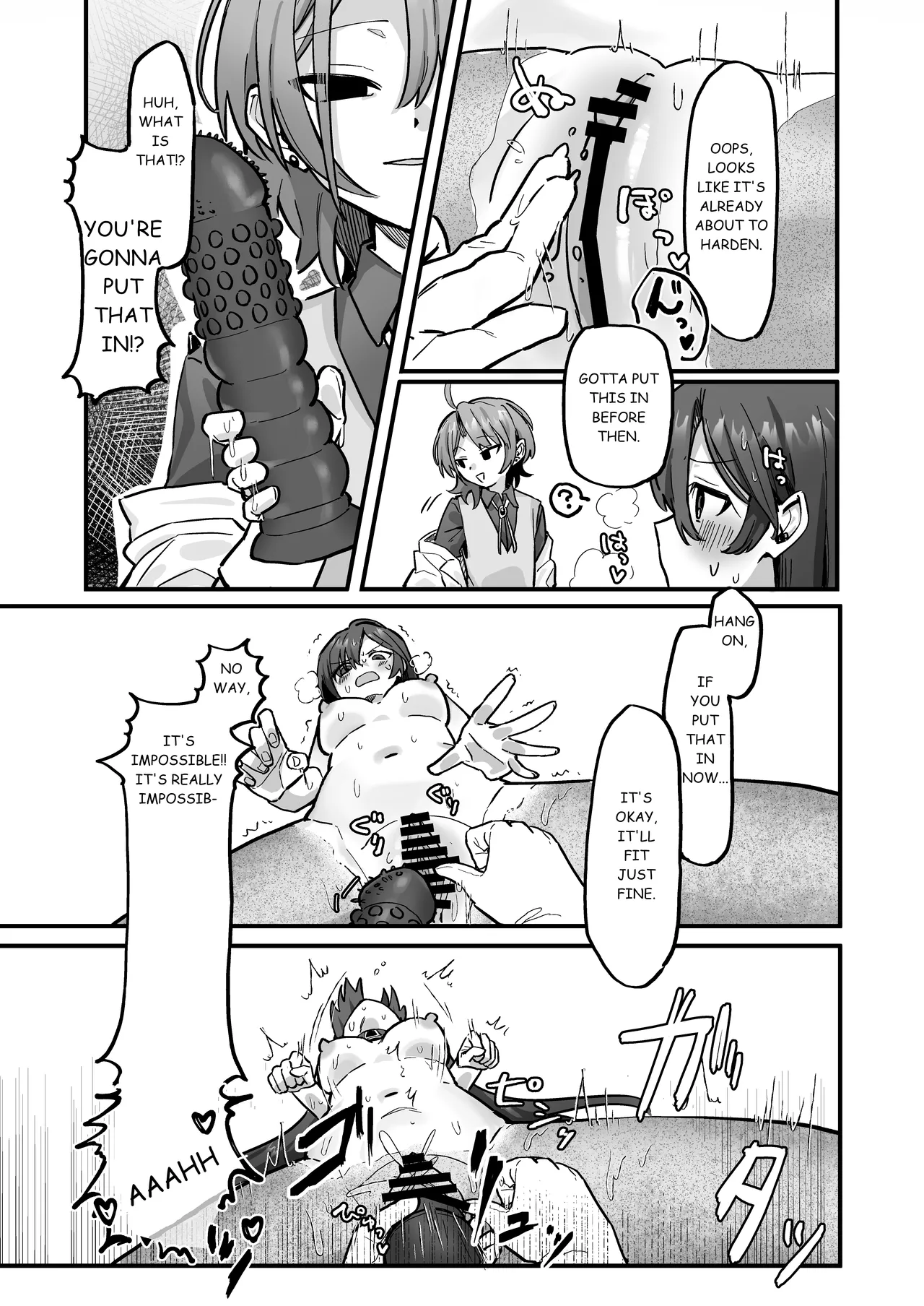 Shinjin Kenshuu de Kairaku Sekika Zeme... desu ka!? | Pleasure Petrification Torture During New Employee Training...!? page 14 original parody - rough translation yuri hentai manga - read online free