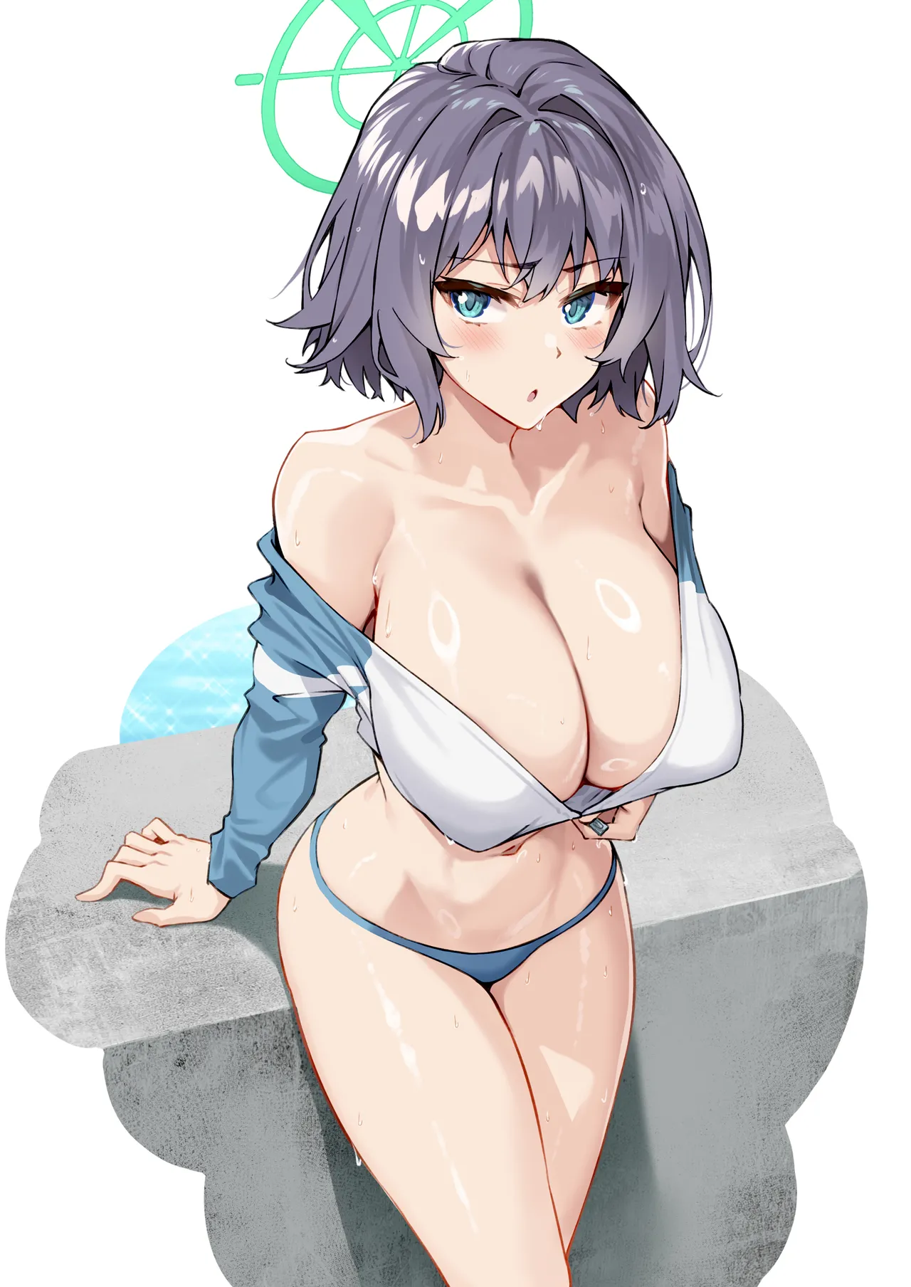 [Syunichi Kansuu (Syunichi)] Seito-tachi to Nakayoku H suru Hon ~BluArch Soushuuhen~  | 和学生们一起亲密爱爱的本 (Blue Archive) [Chinese] [白杨汉化组] [Digital] page 190 featuring karin kakudate blue archive parody - swimsuit big penis hentai manga - read online free