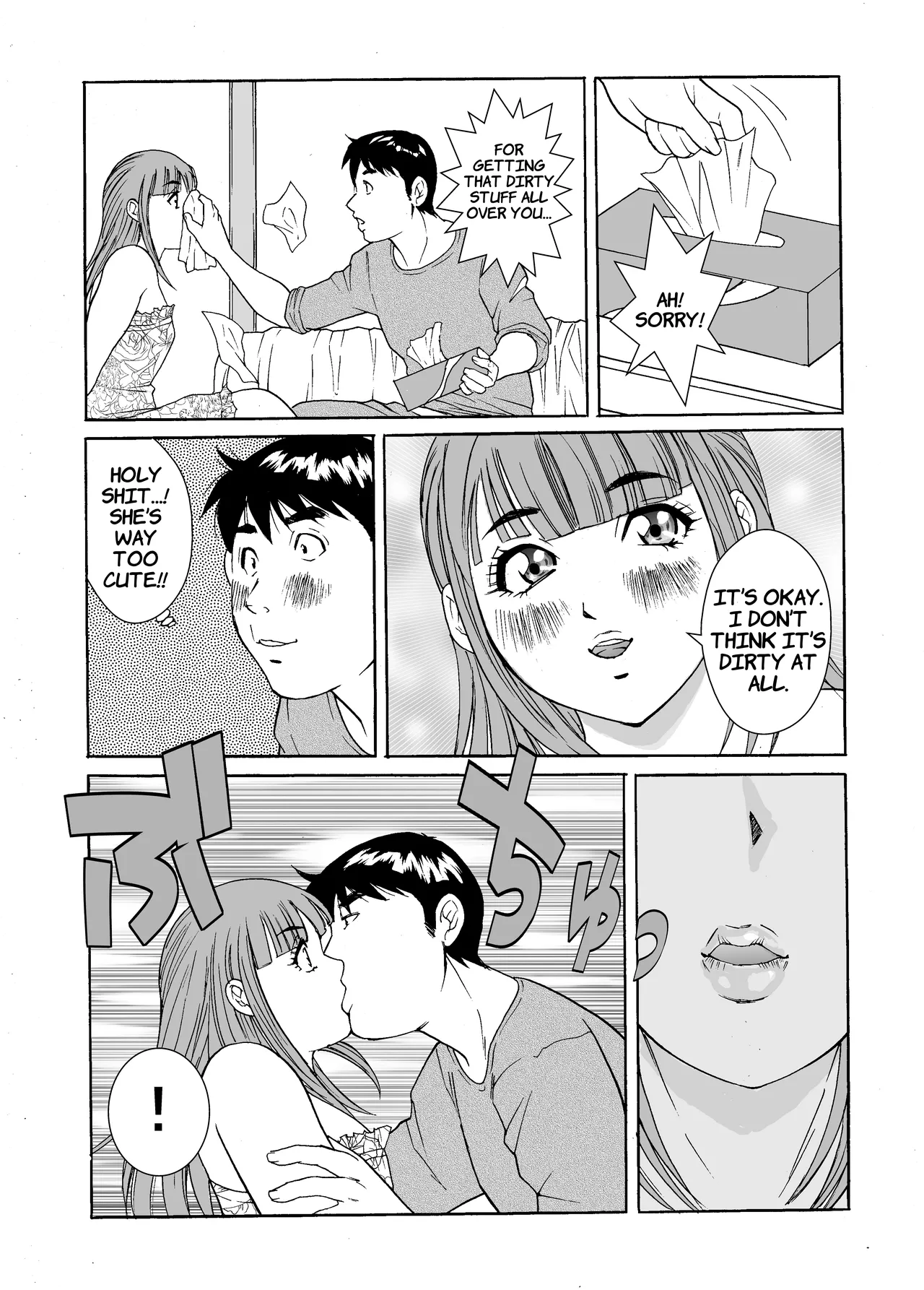 Otokonoko Wakaba-chan page 18 original parody - sole male blowjob hentai manga - read online free