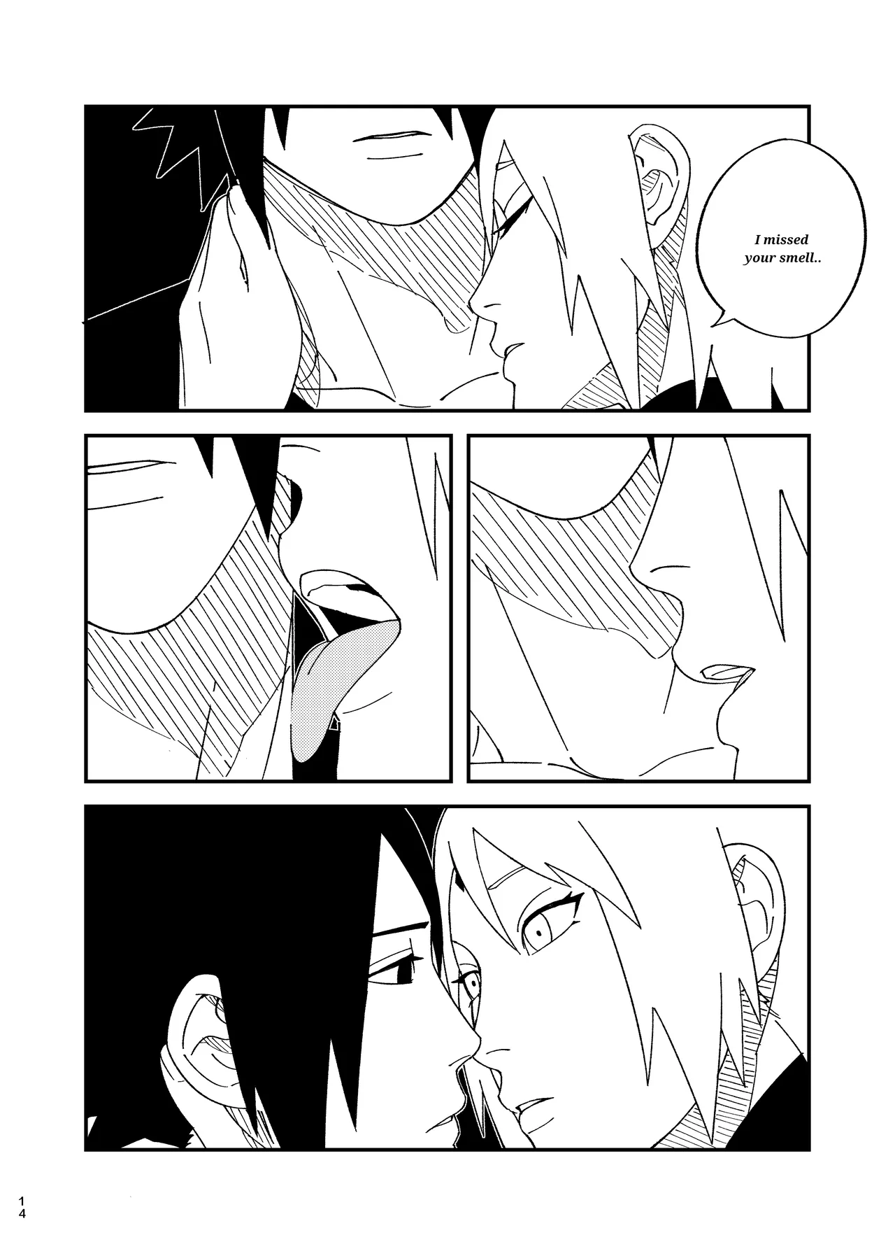 I Will Love You. page 13 featuring sasuke uchiha naruto parody - sole female femdom hentai manga - read online free
