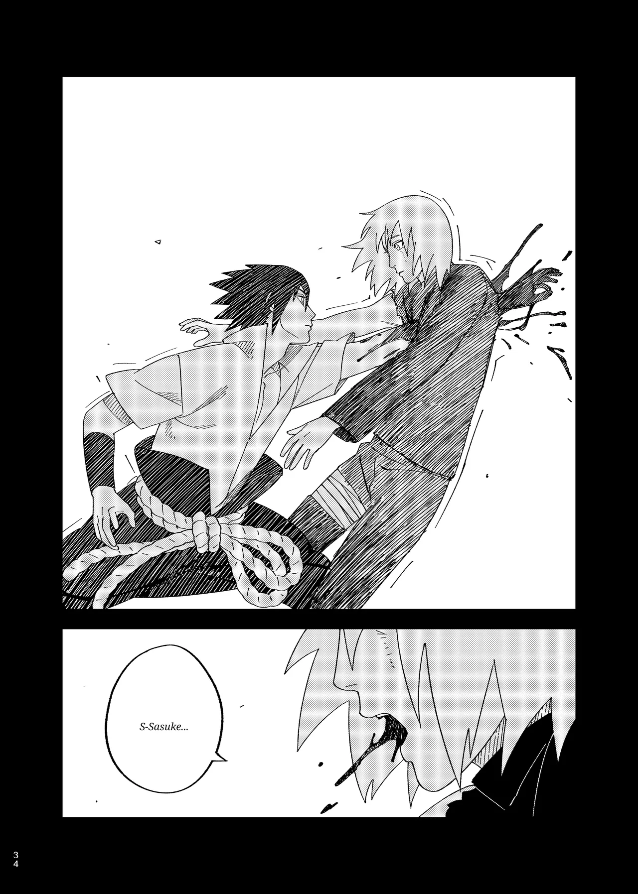 I Will Love You. page 33 featuring sasuke uchiha naruto parody - sole female femdom hentai manga - read online free