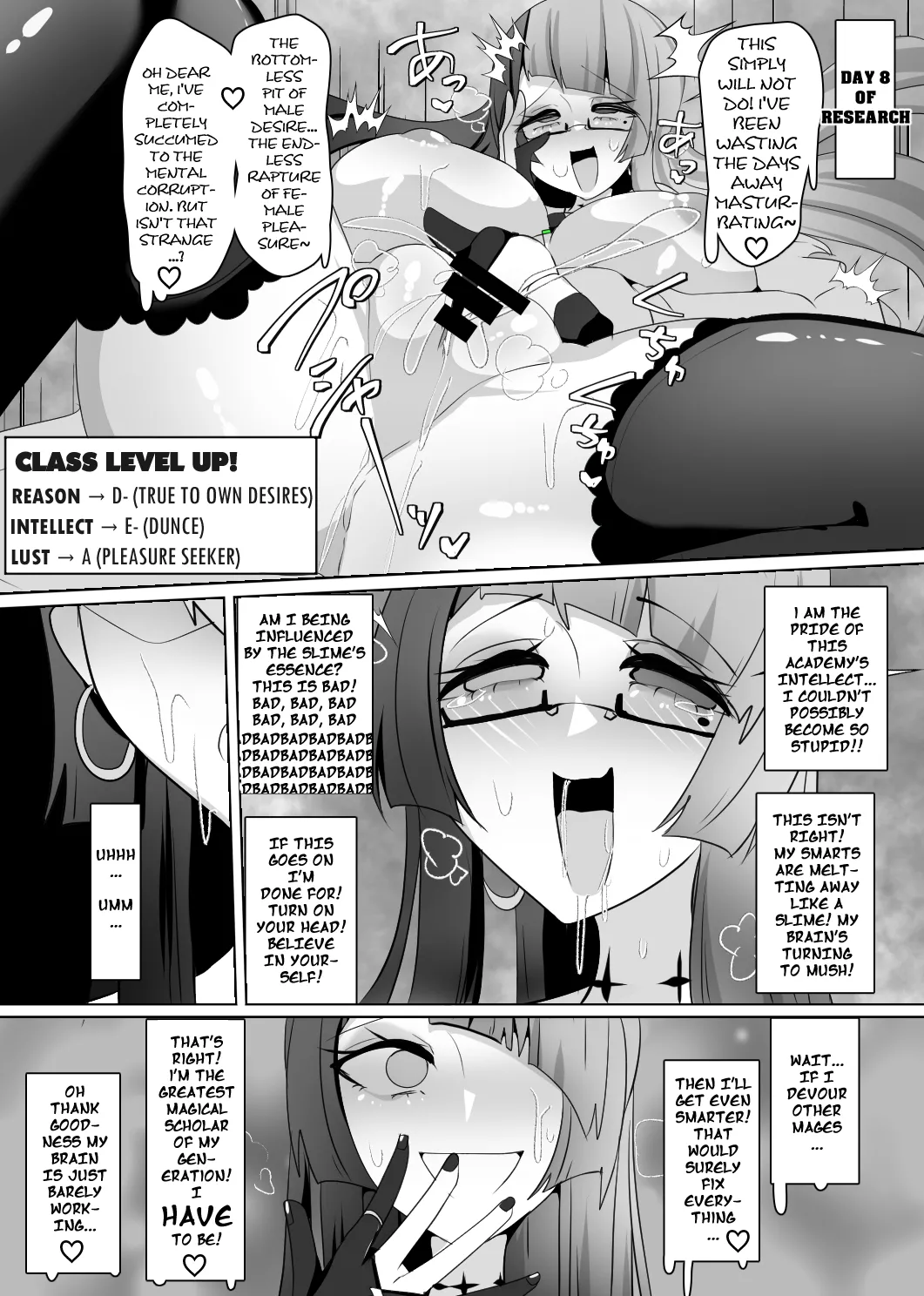 Matenshoku no Yakata 7 | The House of Evil Class Change 7 Forbidden Sabbath page 17 original parody - transformation big breasts hentai manga - read online free