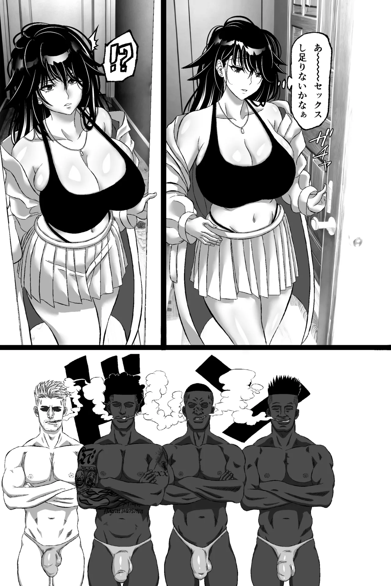 Matsuri Asobi page 32 original parody - big breasts mmf threesome hentai manga - read online free