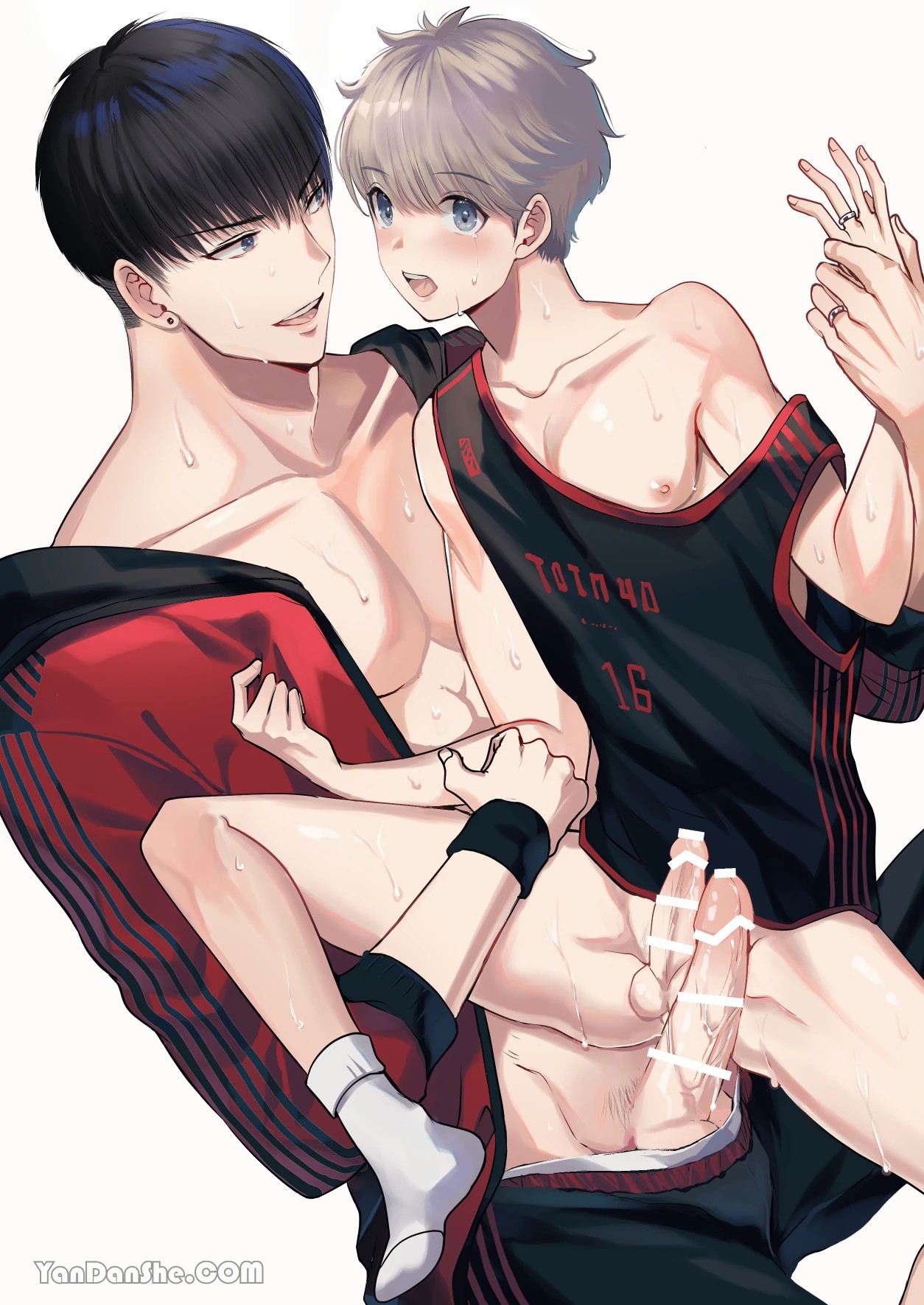 【め】身高差40cm，被高大的籃球選手各種溺愛著。 page 63 original parody - rough translation yaoi hentai manga - read online free