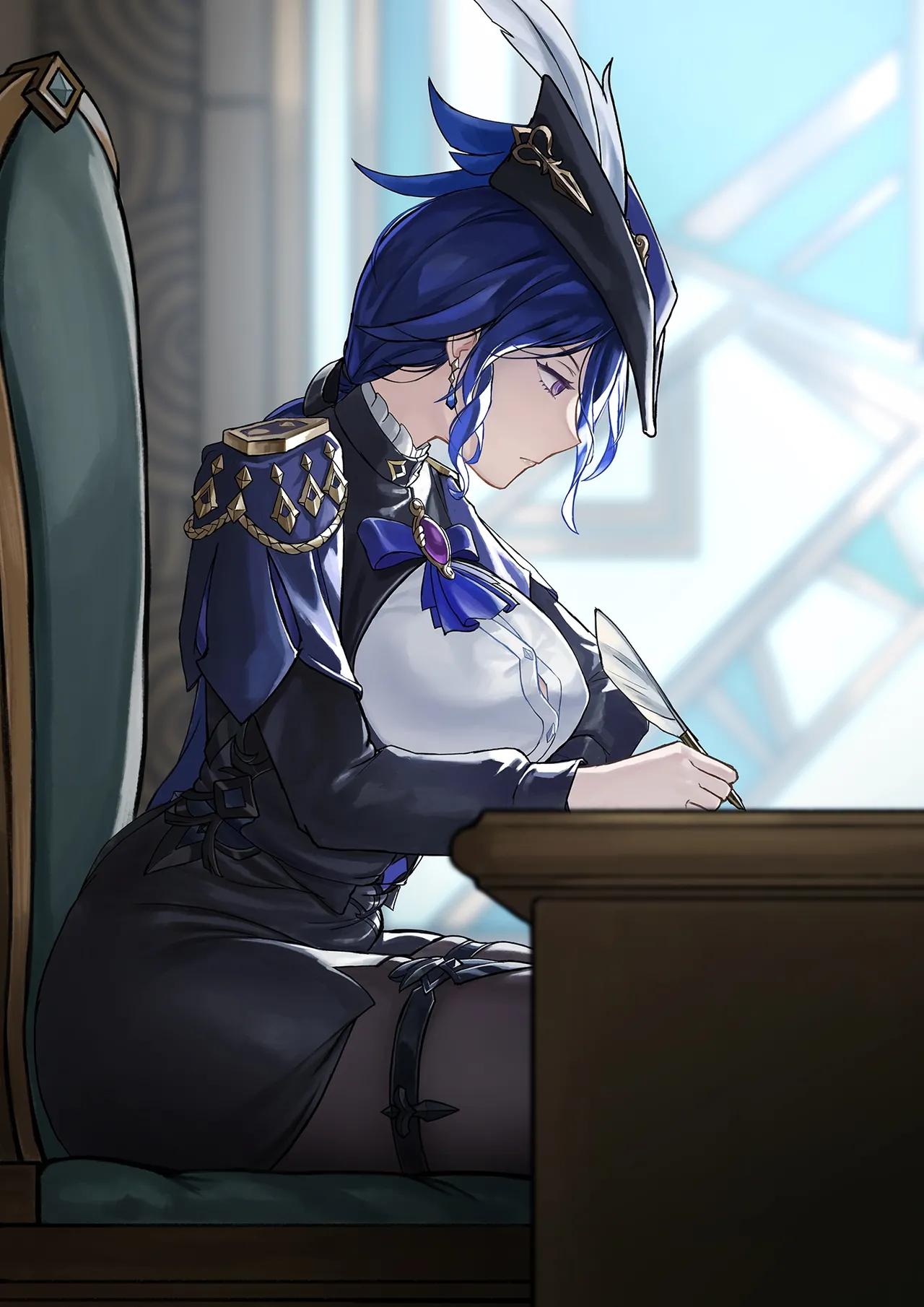 克洛琳德 page 80 featuring clorinde genshin impact parody - uncensored masturbation hentai manga - read online free