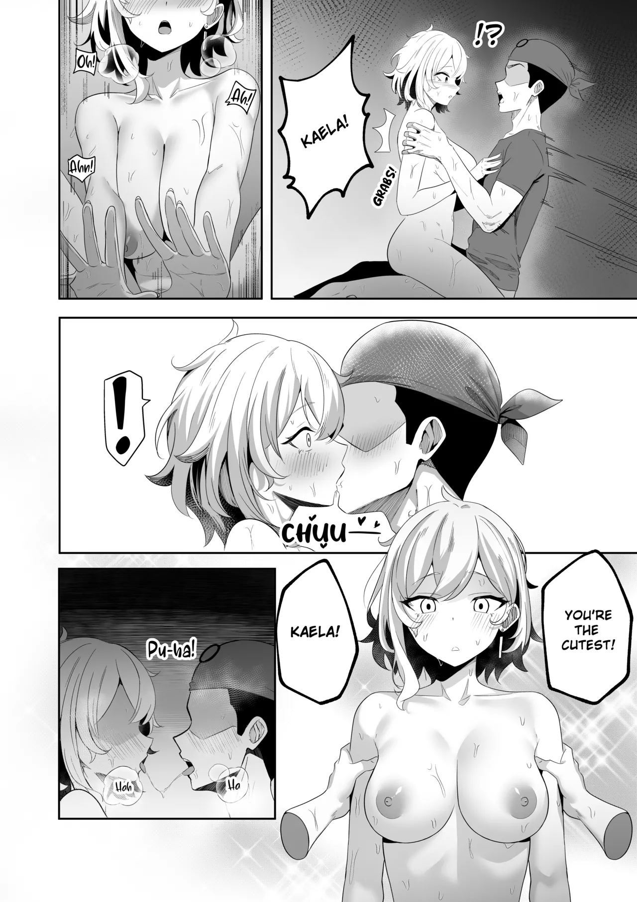 HALU OVERDOSE page 19 featuring kaela kovalskia hololive parody - sweating kissing hentai manga - read online free