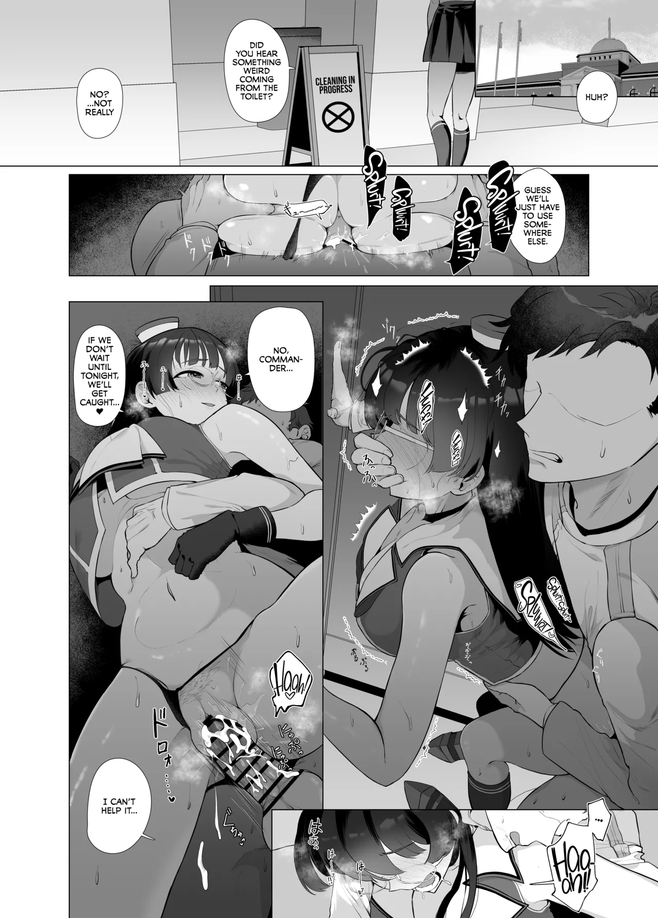 Watashi ga Kowareta Hi ~Chokai ga Teitoku to Ninshinsuru page 21 featuring choukai kantai collection parody - sole female sole male hentai manga - read online free
