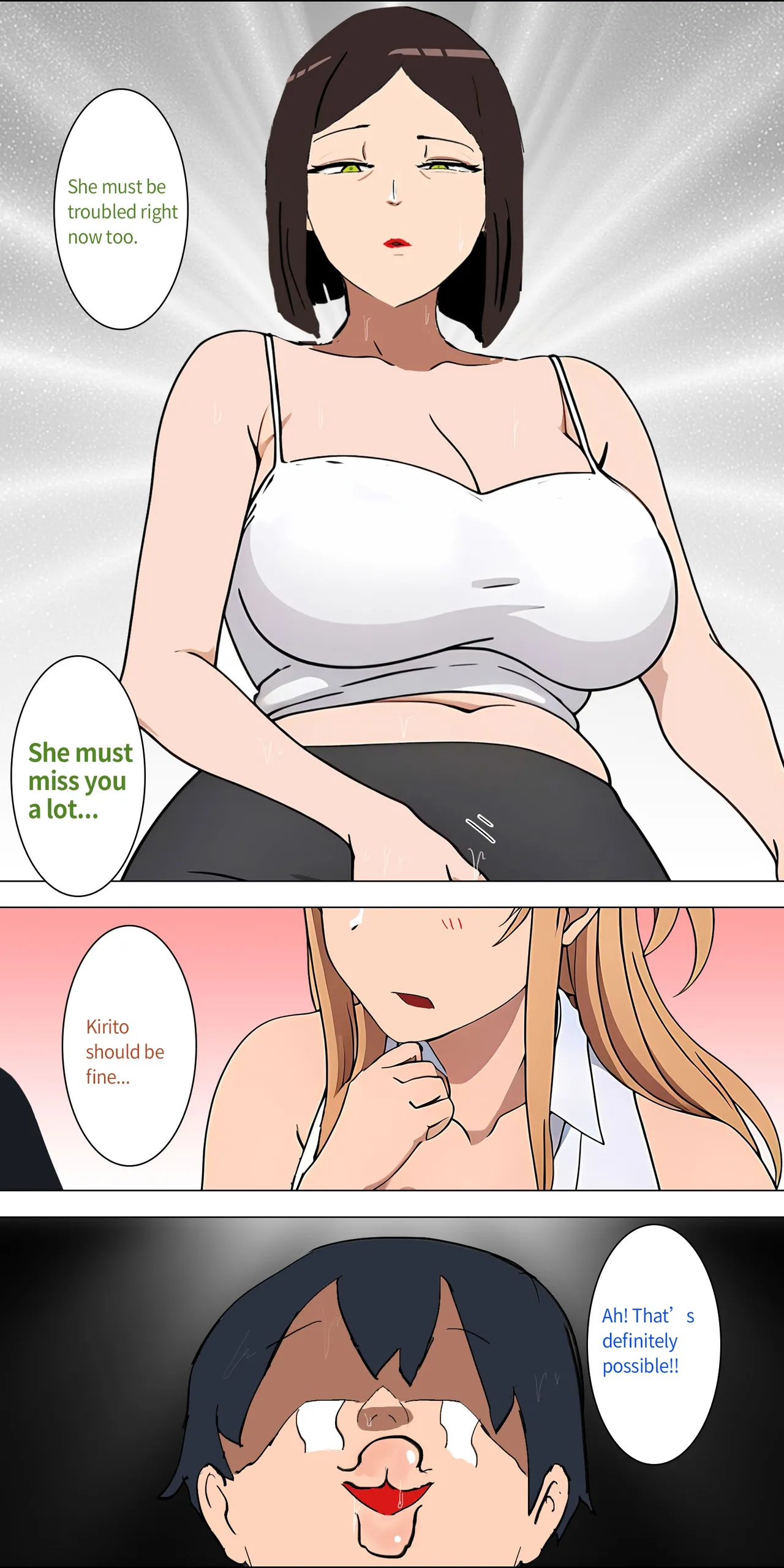 Asuna family 1-42 page 33 featuring asuna yuuki sword art online parody - full color big breasts hentai manga - read online free