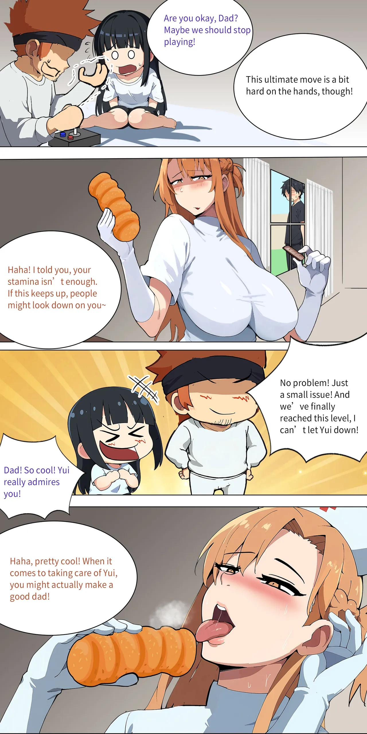 Asuna family 1-42 page 95 featuring yui sword art online parody - milf big breasts hentai manga - read online free