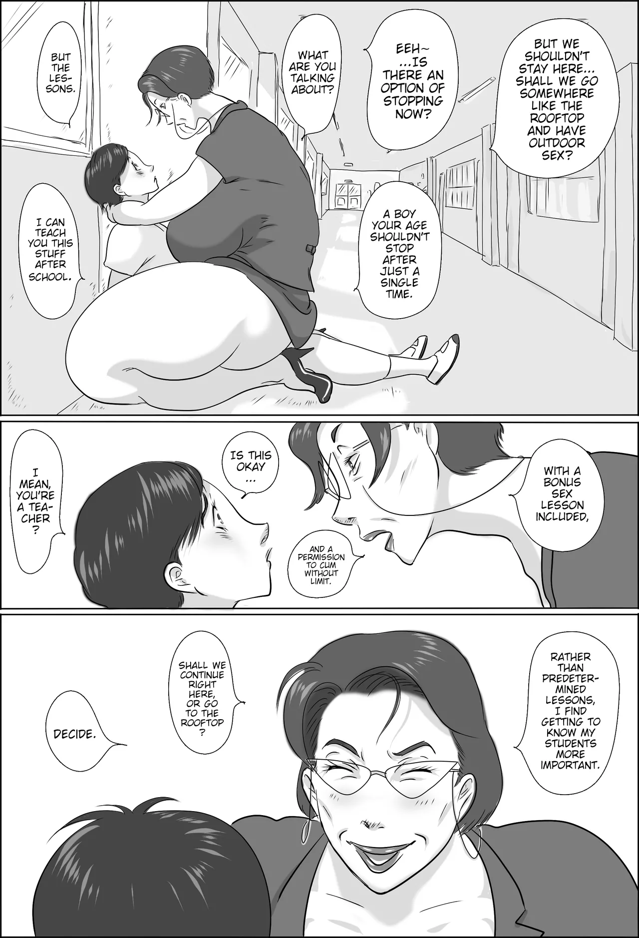 Kyoutou wa Gakkou de Koubisuru 2 | The Principal Is Fucking At School 2 page 19 original parody - sole male nakadashi hentai manga - read online free