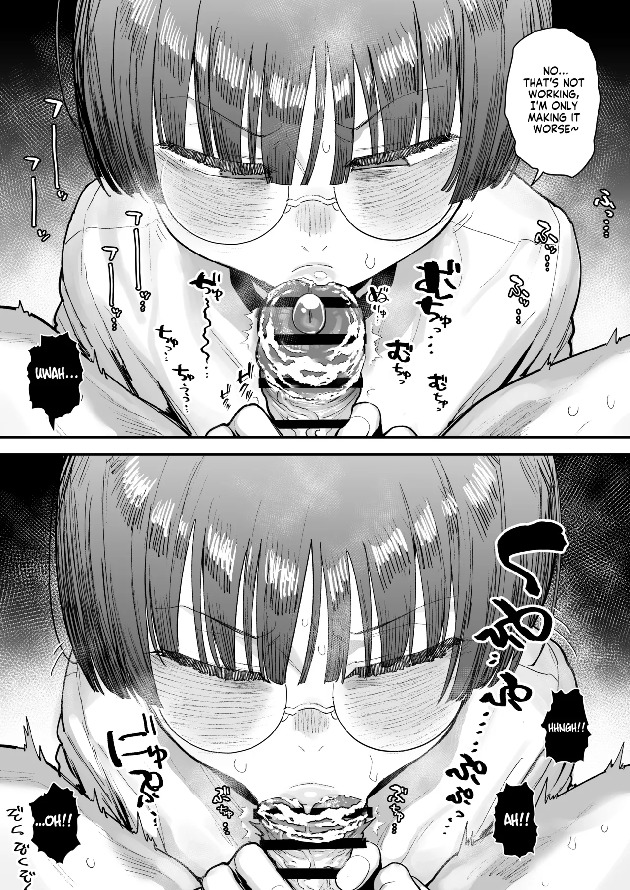 [Anon 2-okunen] Ittai Dou Natte Shimau no ka!? (Chinkasu shuu Okazu ni Onanie Saremasu) | What the hell will happen?! (She's gonna finger herself while sniffing my smegma stench!) [English] [KM_42] [Ongoing] page 76 original parody - big breasts glasses hentai manga - read online free