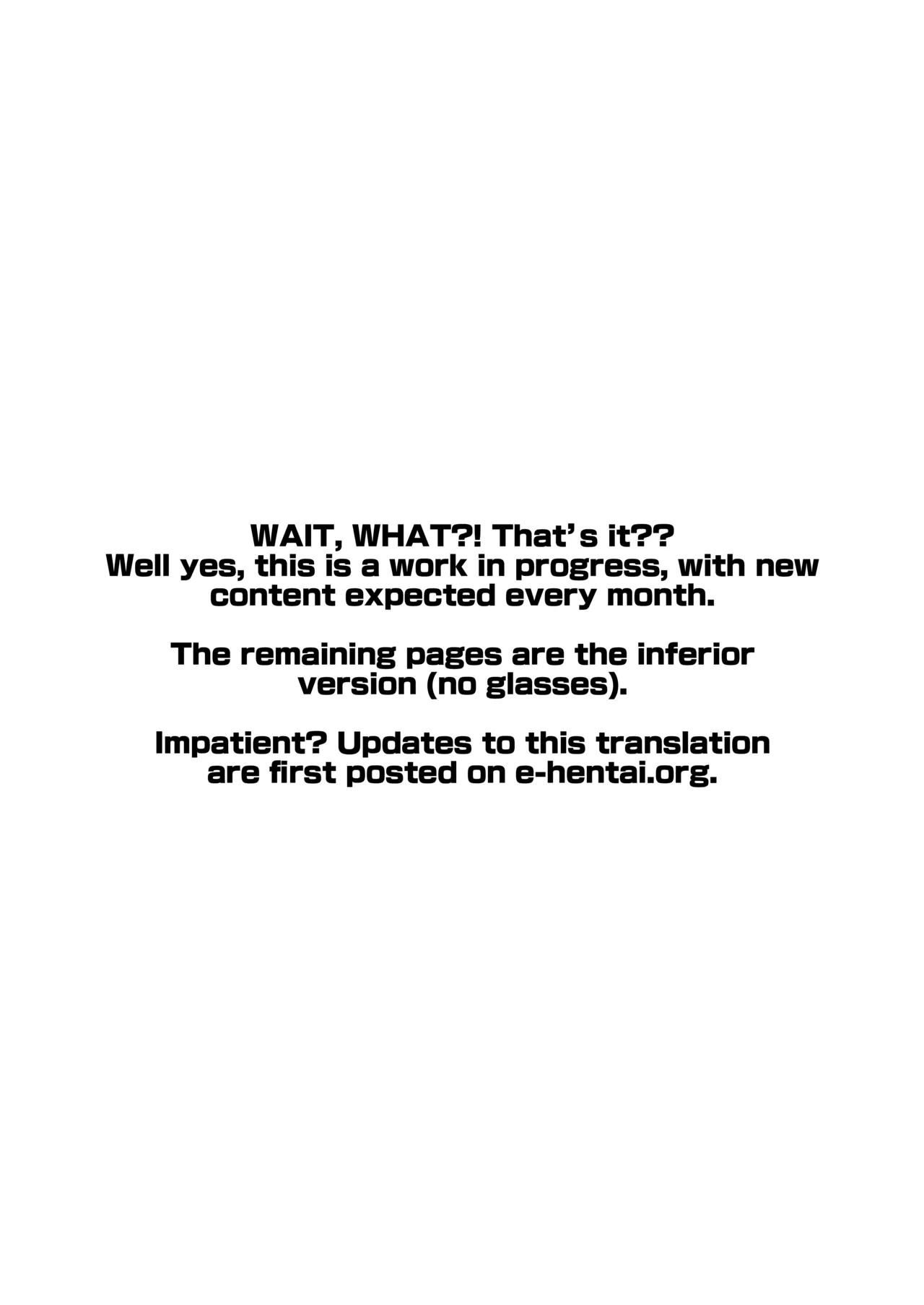 [Anon 2-okunen] Ittai Dou Natte Shimau no ka!? (Chinkasu shuu Okazu ni Onanie Saremasu) | What the hell will happen?! (She's gonna finger herself while sniffing my smegma stench!) [English] [KM_42] [Ongoing] page 81 original parody - big breasts glasses hentai manga - read online free