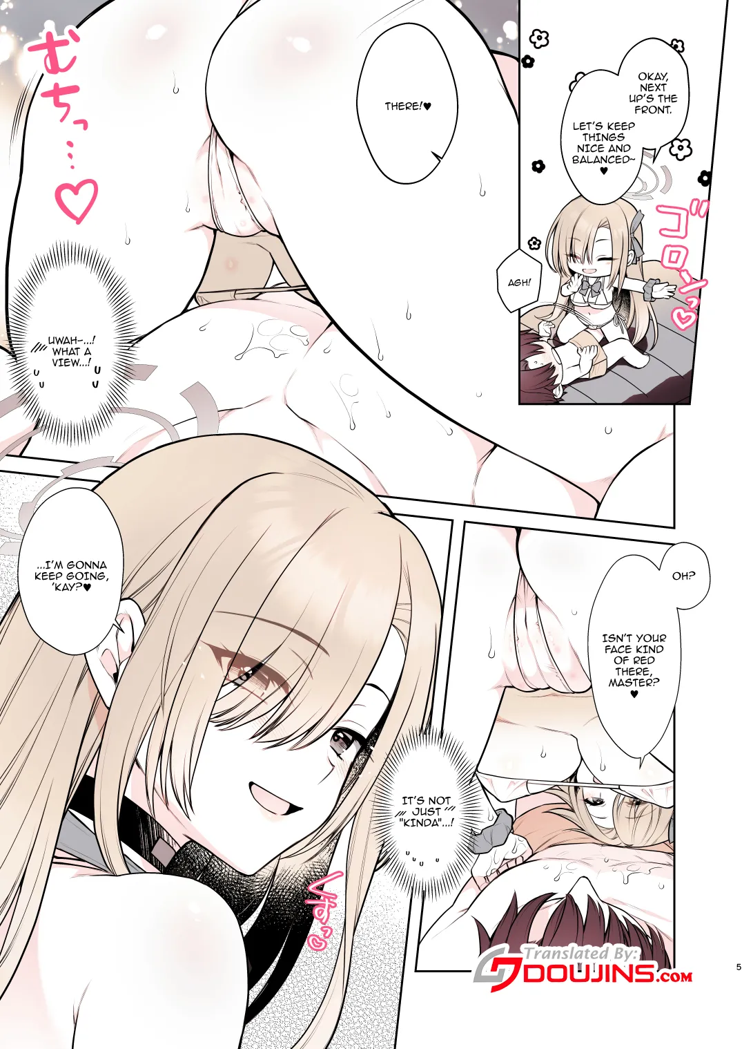 Asuna no Torokeru Gohoubi Massage | Asuna's Body-Melting Reward Massage - Page 5