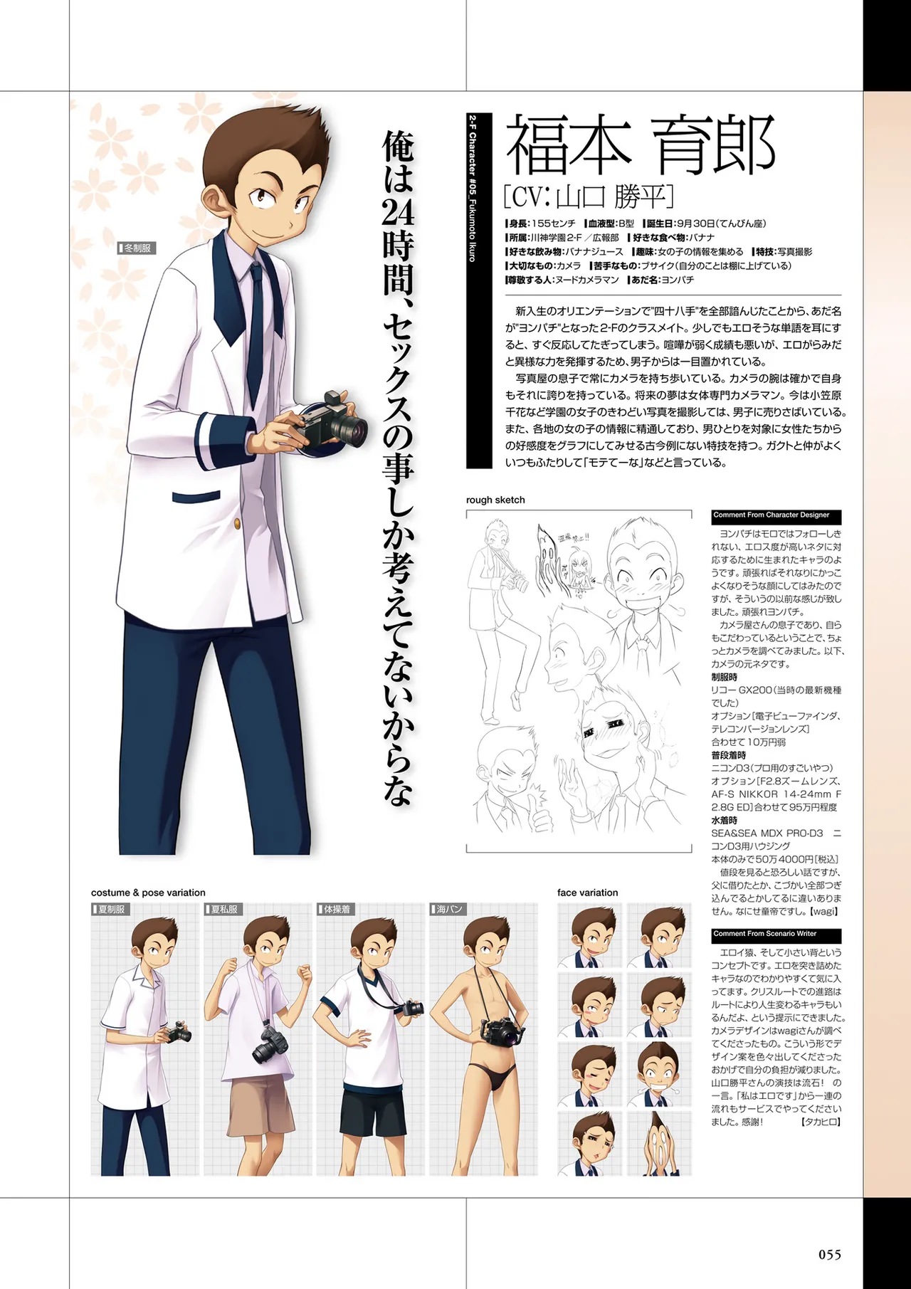 Maji de Watashi ni Koi Shinasai Visual Fan Book page 57 maji de watashi ni koi shinasai parody - mosaic censorship artbook hentai manga - read online free