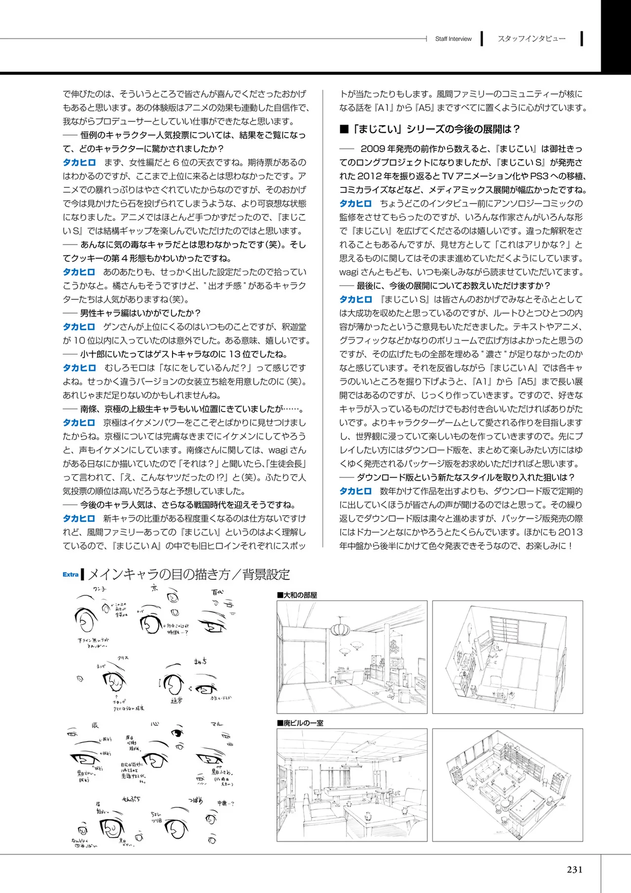 Maji de Watashi ni Koi Shinasai! S Visual Fan Book page 233 maji de watashi ni koi shinasai parody - artbook mosaic censorship hentai manga - read online free