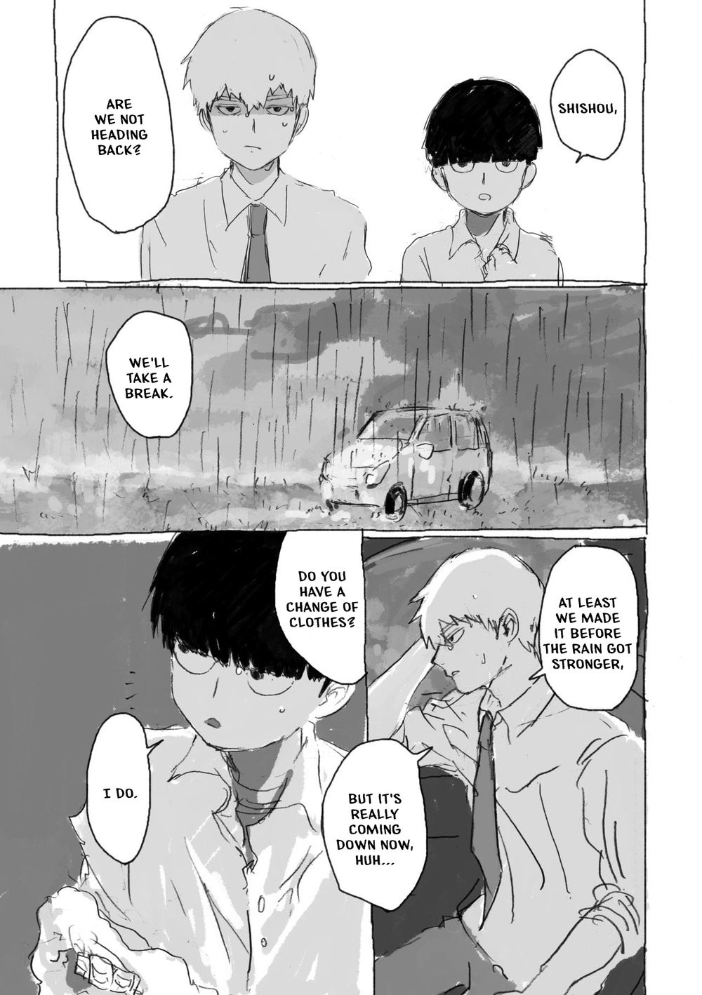 Yumeno Hotori, Natsuno Hate - Mob Psycho 100 DJ - Page 45
