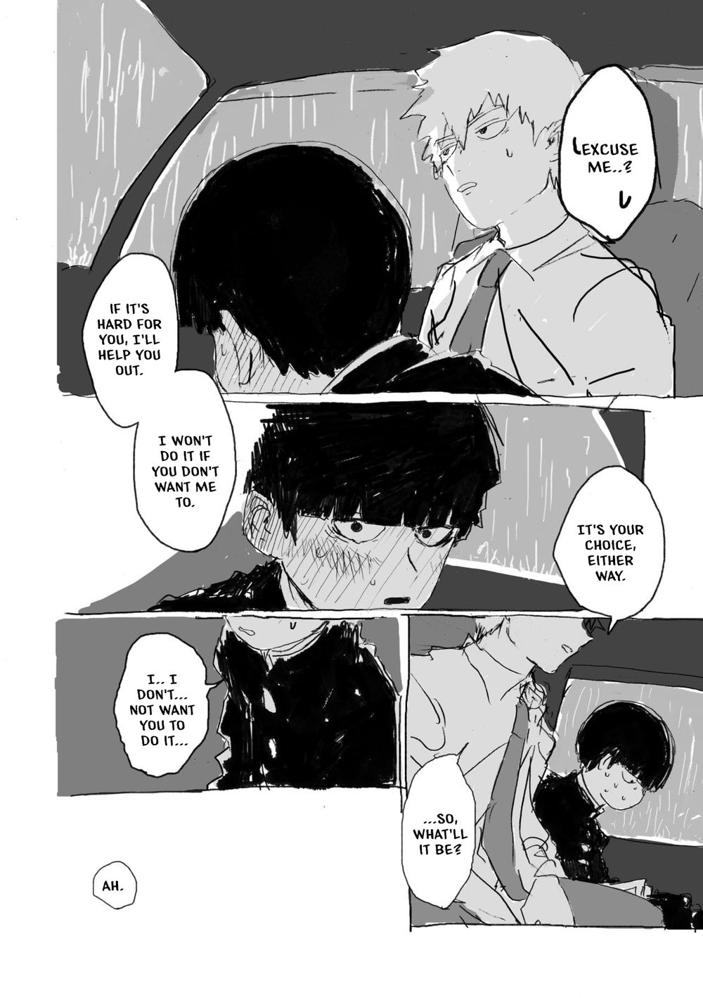 Yumeno Hotori, Natsuno Hate - Mob Psycho 100 DJ - Page 54