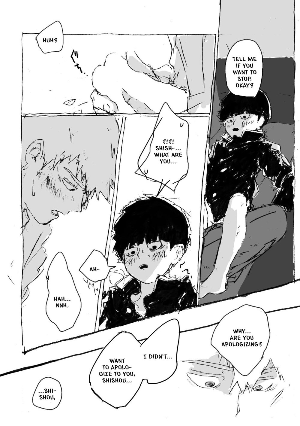 Yumeno Hotori, Natsuno Hate - Mob Psycho 100 DJ - Page 58