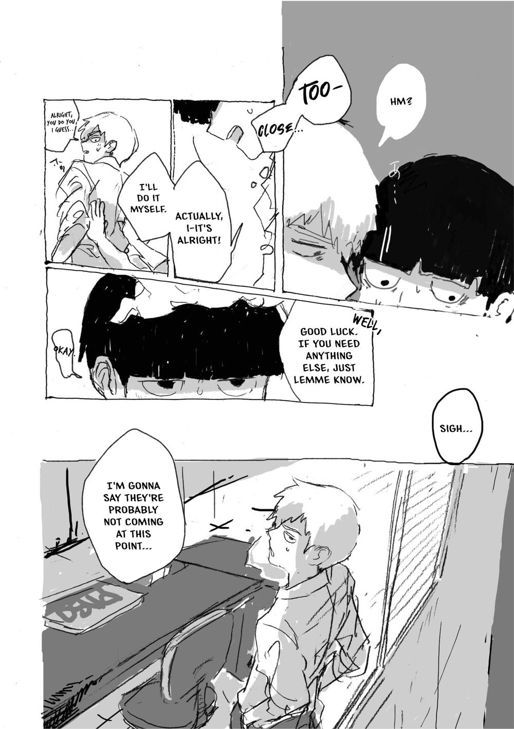 Yumeno Hotori, Natsuno Hate - Mob Psycho 100 DJ - Page 9