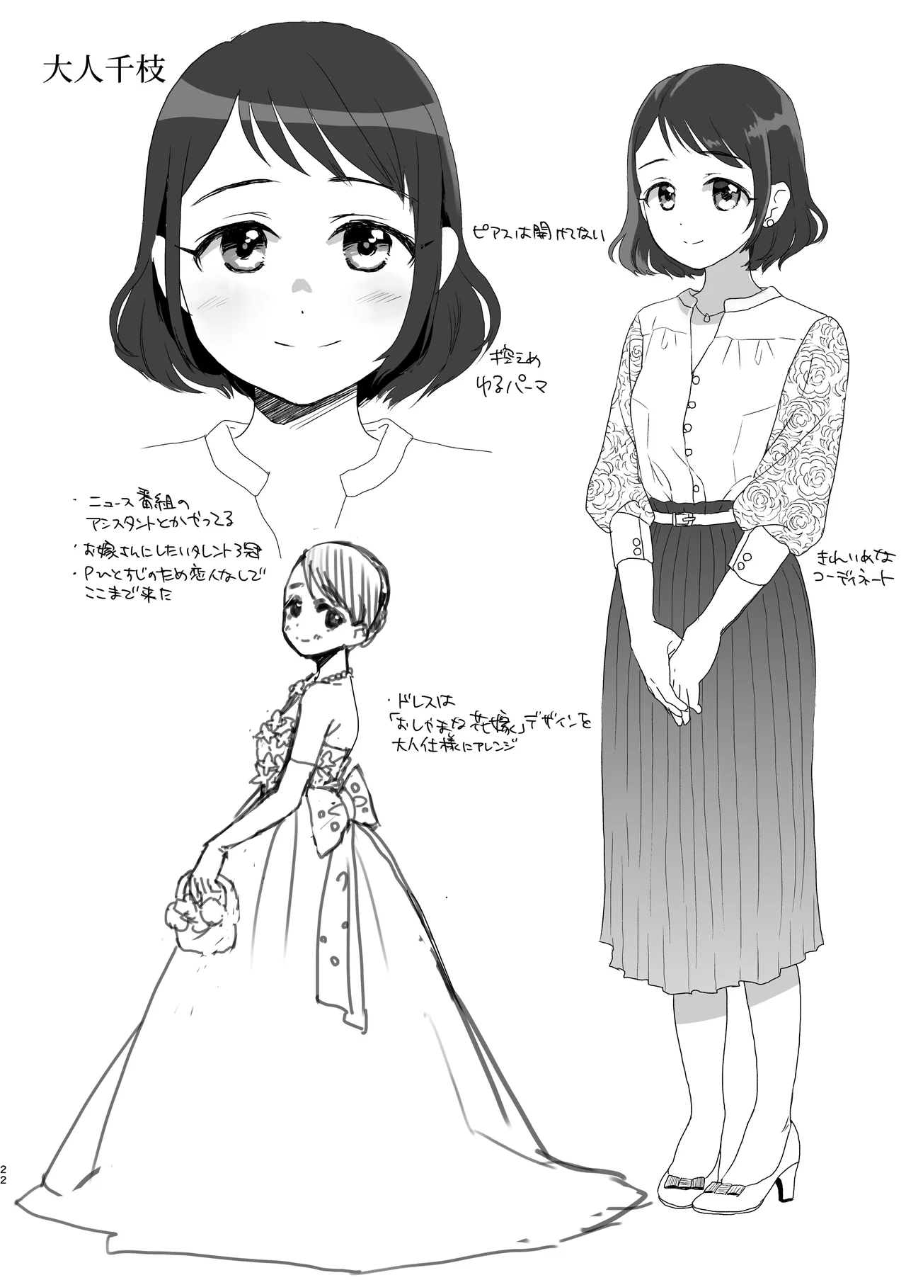 Page 22 of skebまとめ2monochrome