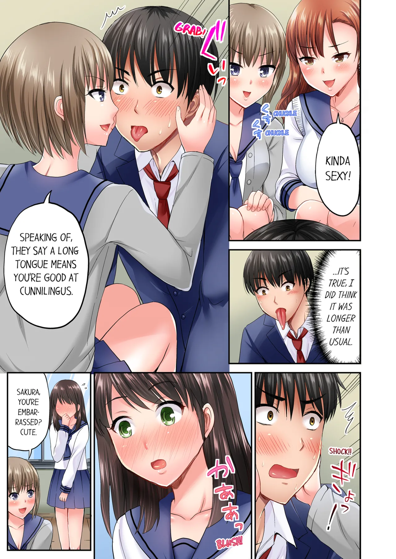Pashiri no Shita Teku, Yabaitte... ~ Ebi Sori Iki Suru Namaiki Gyaru | Bullied Boy's Tongue Revenge Vol.1-2 - Page 6
