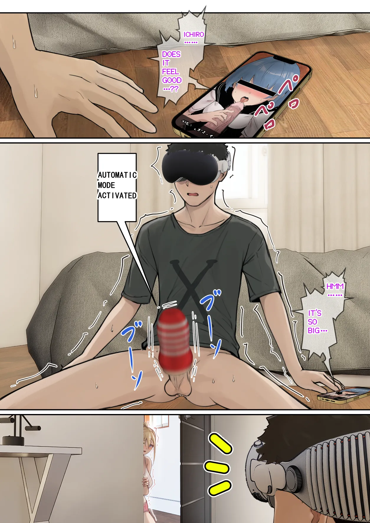 My AR glasses can see various stats about my foster sister?! page 66 original parody - inseki big breasts hentai manga - read online free