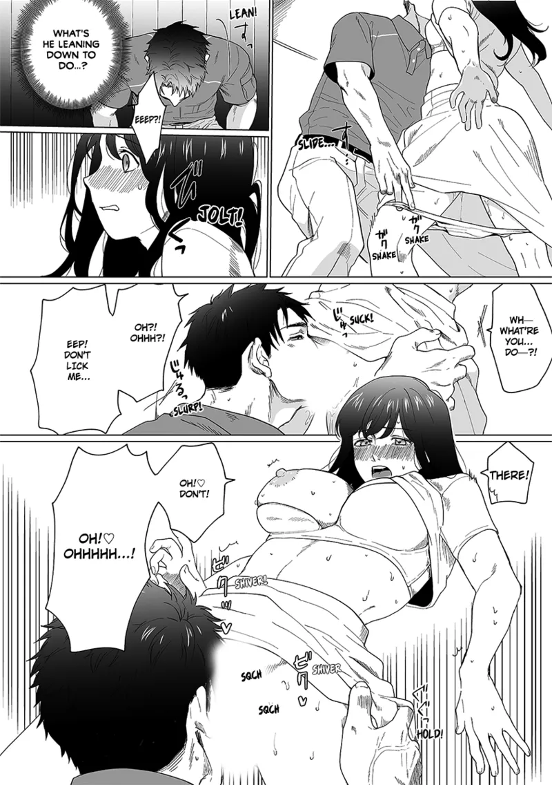 [Matsukawa Kiiro] Oku-san, Nimotsu ga Todoiteimasu. ~Takuhai Danshi ni Semarareru Hitozuma~ 1 | Ma'am, You Have a Package! The Housewife Who's Seduced by the Delivery Man 1 [English] page 14 - sole female sole male hentai manga - read online free