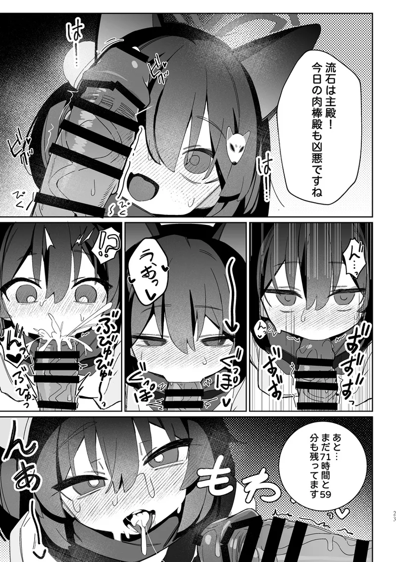 Kuda Izuna page 22 featuring izuna kuda blue archive parody - sole female kemonomimi hentai manga - read online free