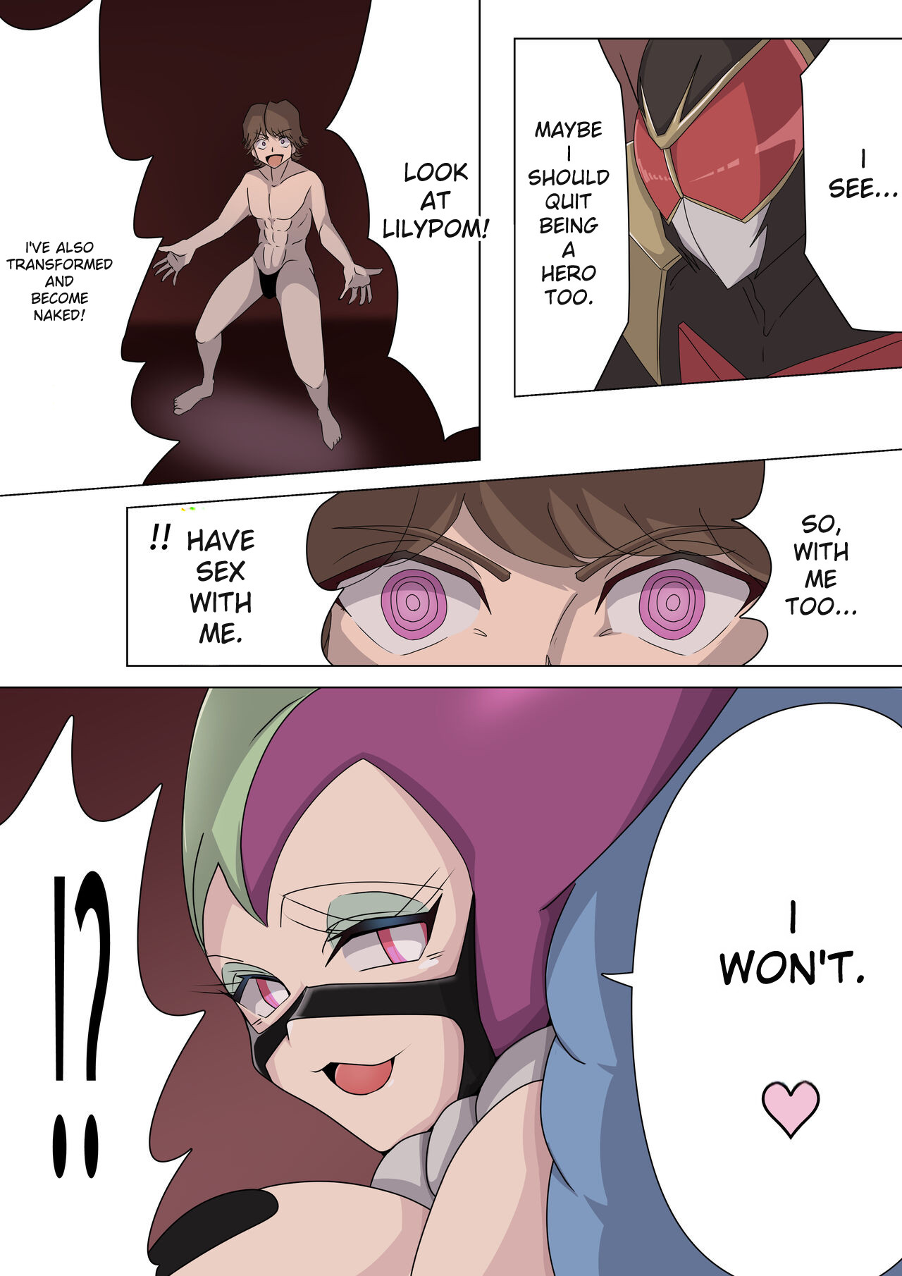 _Aku_no_Onna_Kanbu_Yuuwaku_Pierrot_Lily_Pom_no_Wana page 31 original parody - full color gloves hentai manga - read online free