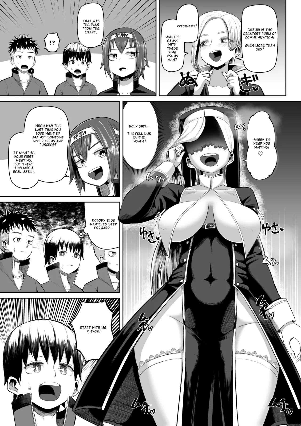 Hot-Blooded Paizuri Club!! Bonus page 11 original parody - paizuri big breasts hentai manga - read online free